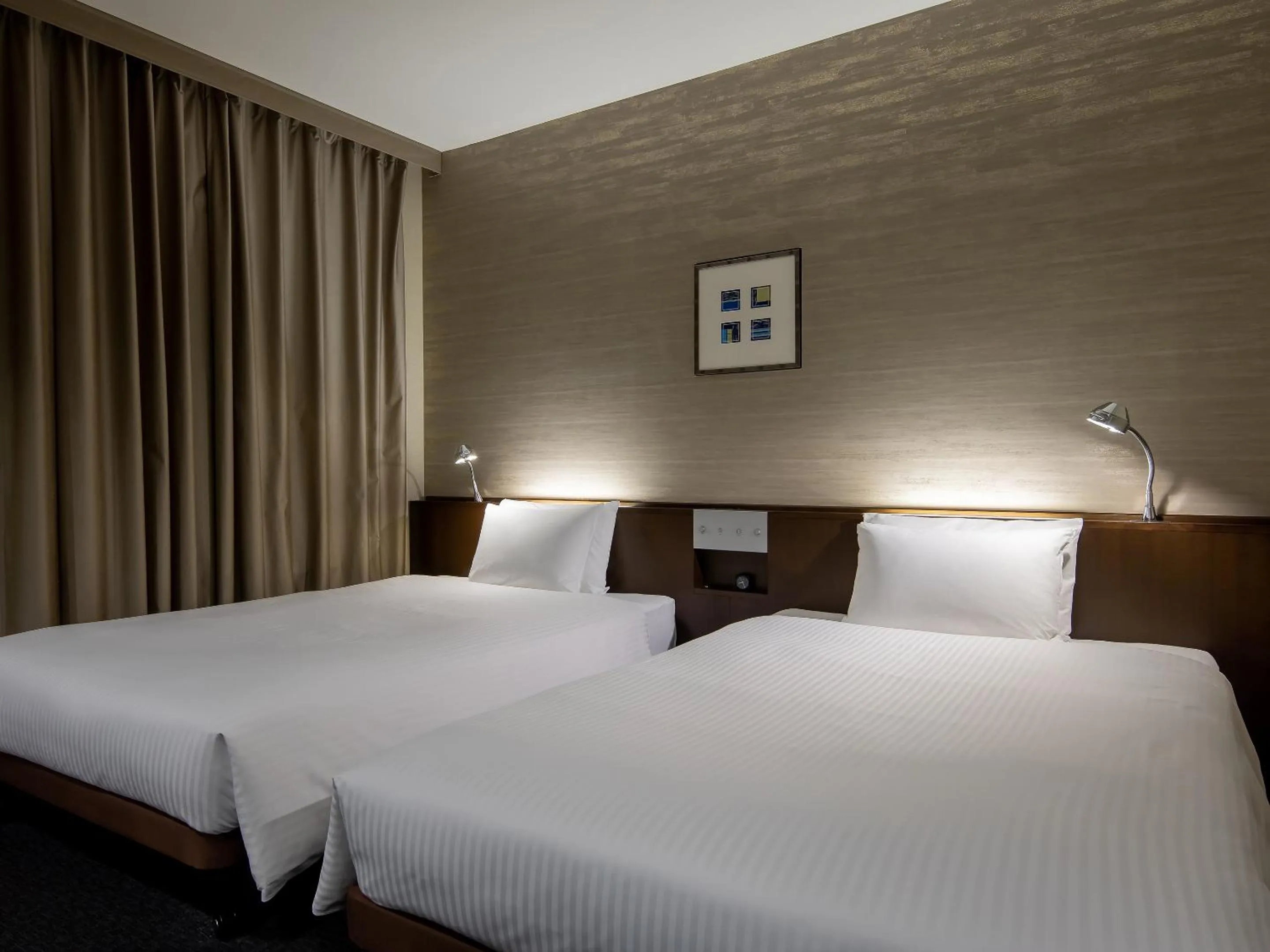 Photo of the whole room, Bed in Mitsui Garden Hotel Hiroshima