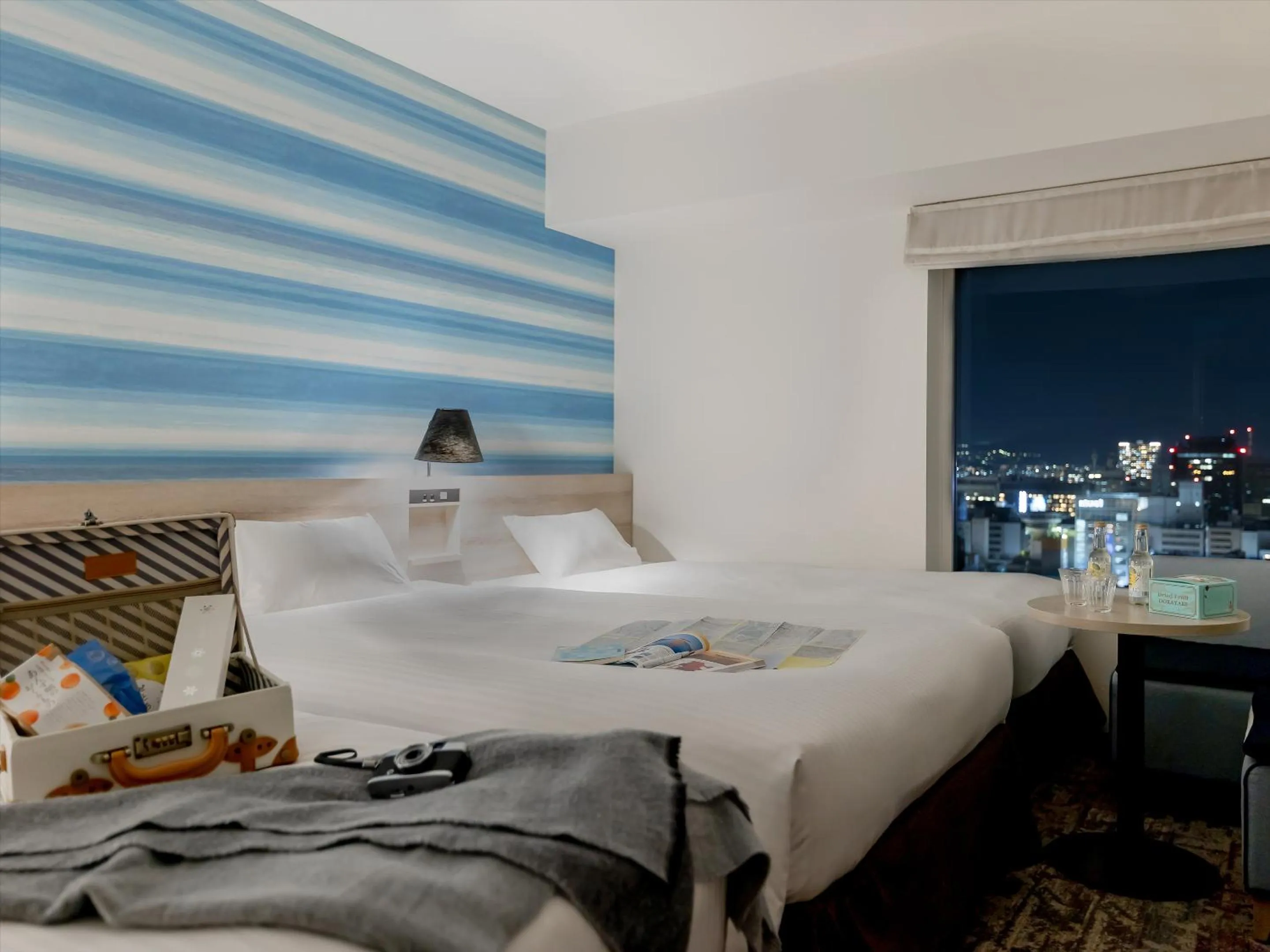 Bed in Mitsui Garden Hotel Hiroshima