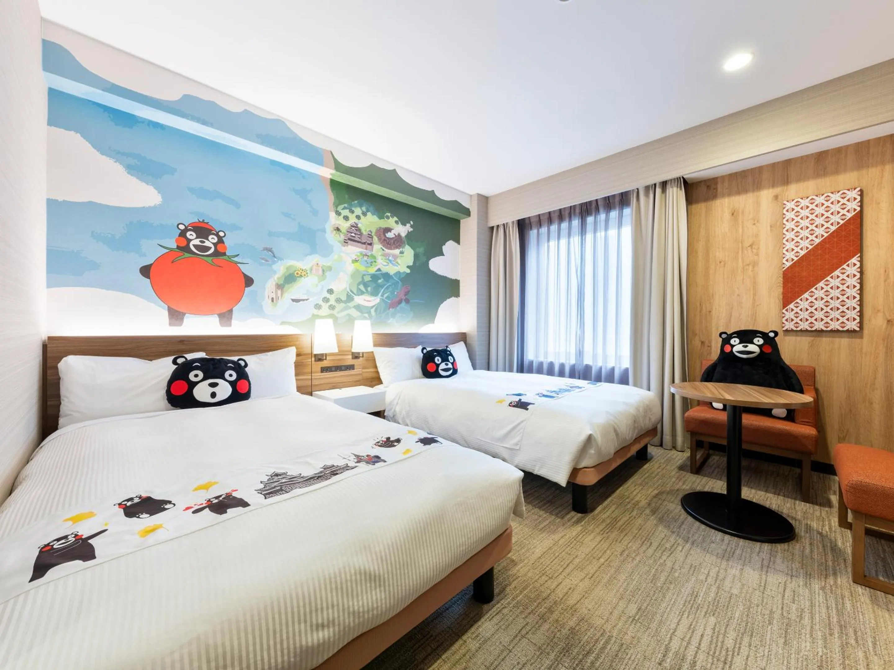 Photo of the whole room, Bed in Mitsui Garden Hotel Kumamoto
