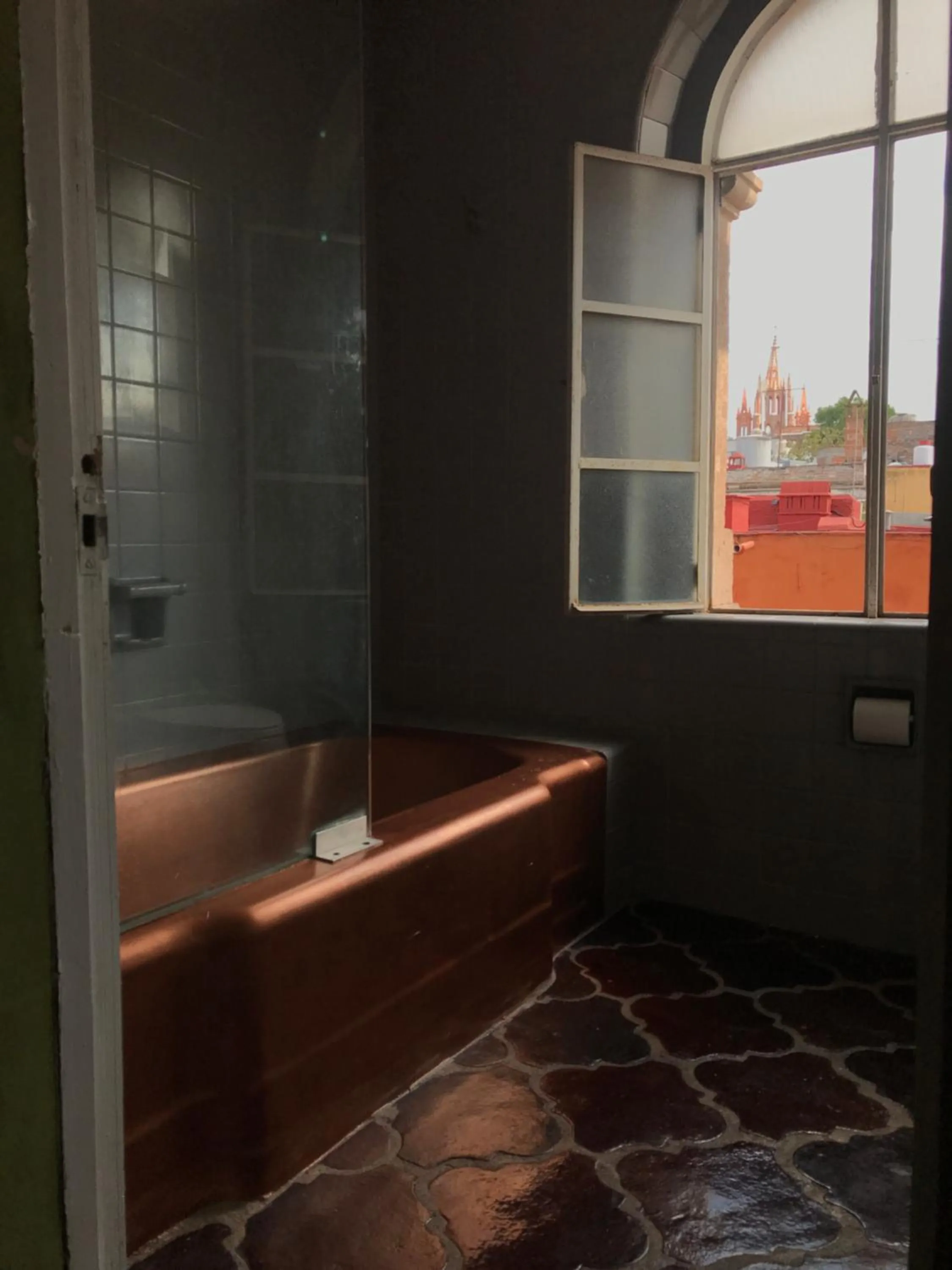Bathroom in Hotel Galería