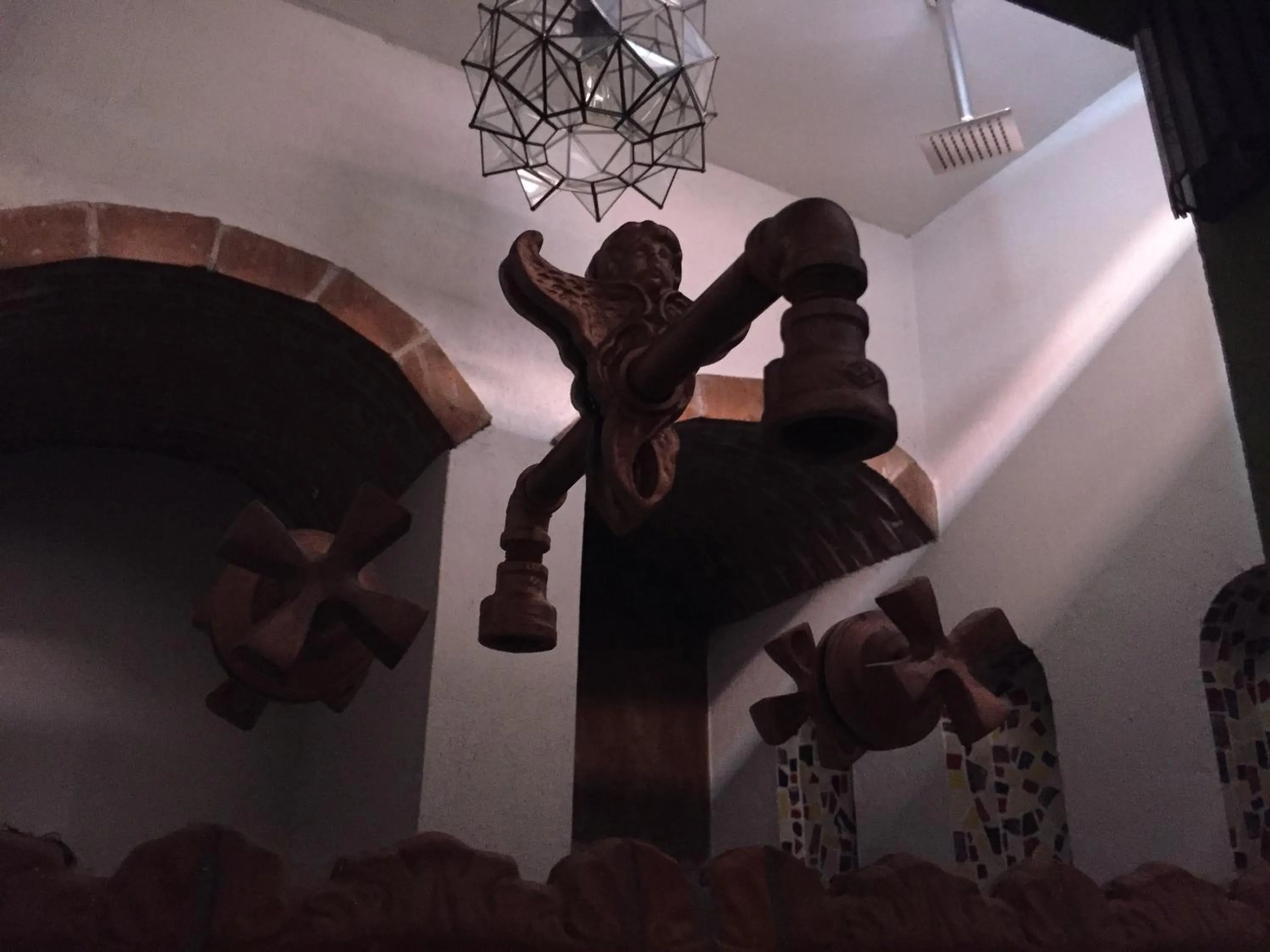 Bathroom in Hotel Galería