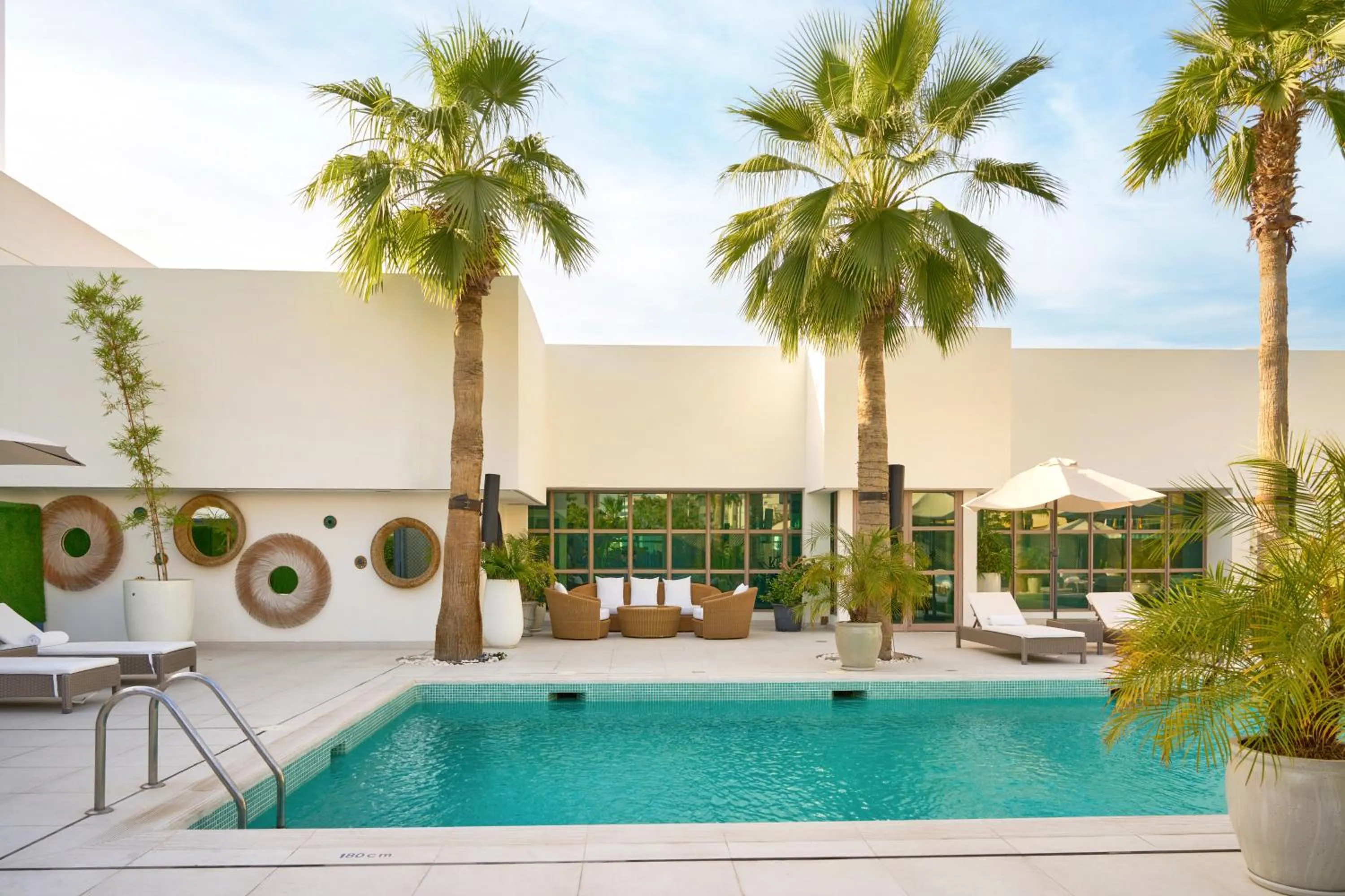 Patio in Palmyard Hotel