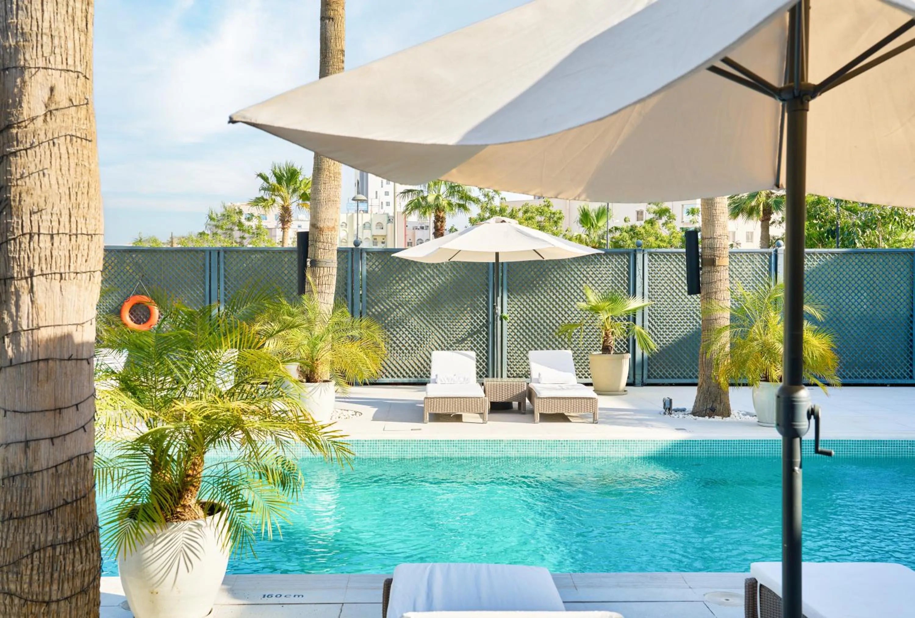 Patio in Palmyard Hotel