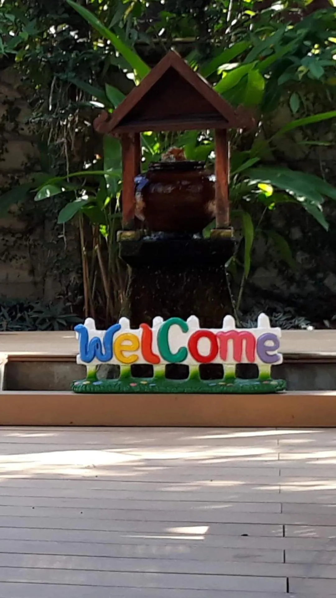 Garden in Wiriya House