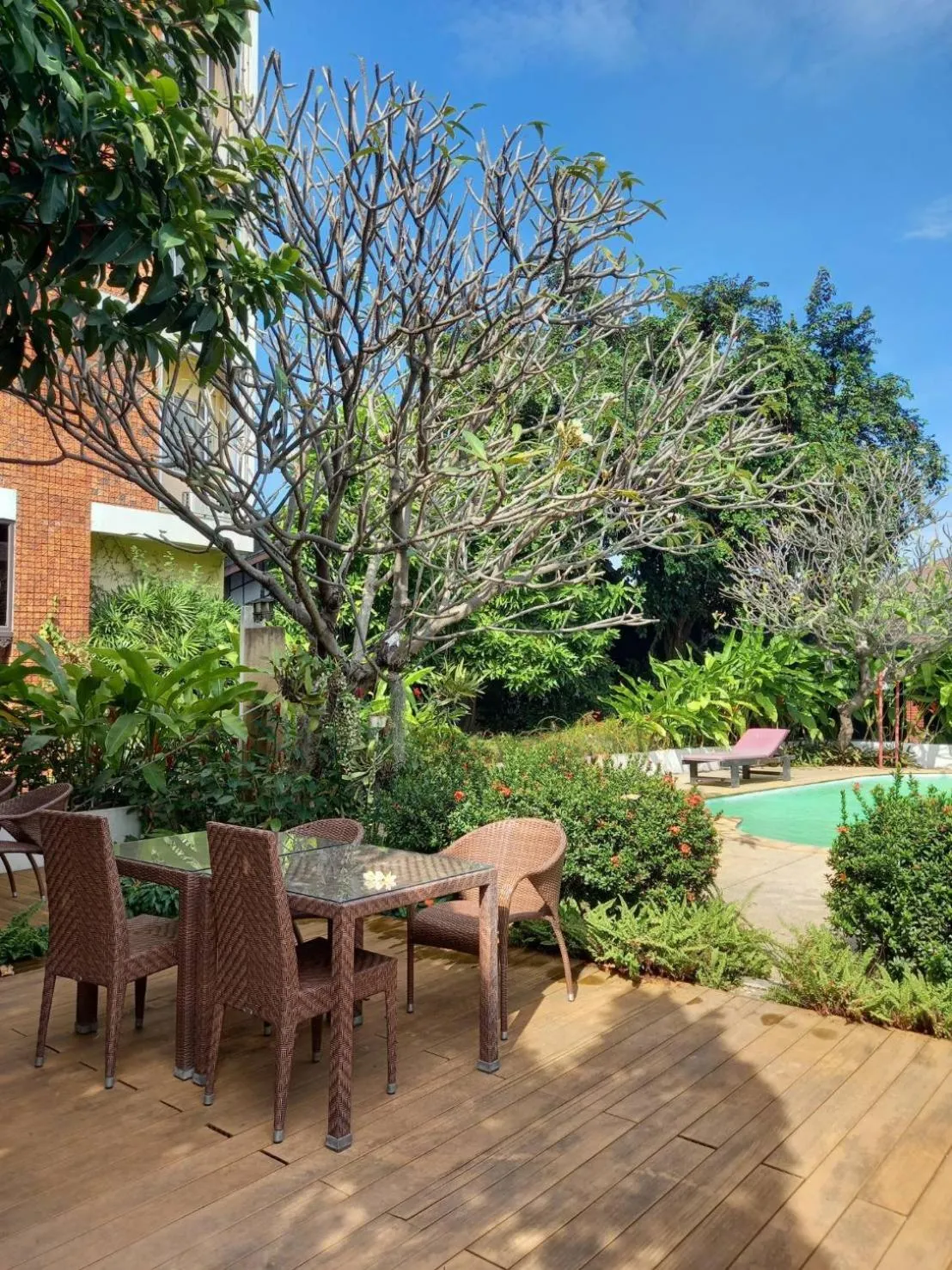 Garden in Wiriya House