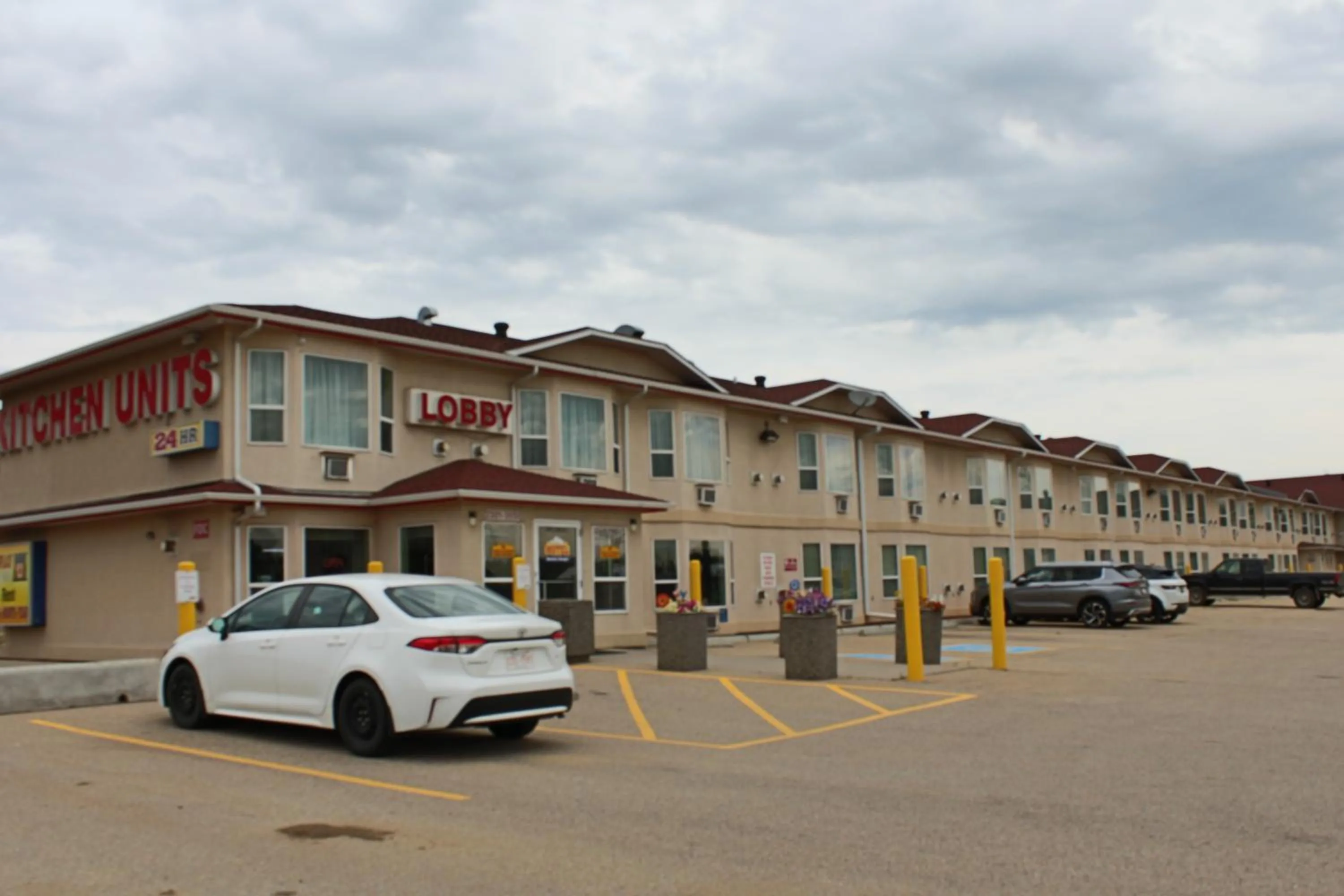 Property building in Western Budget Motel #3 Whitecourt