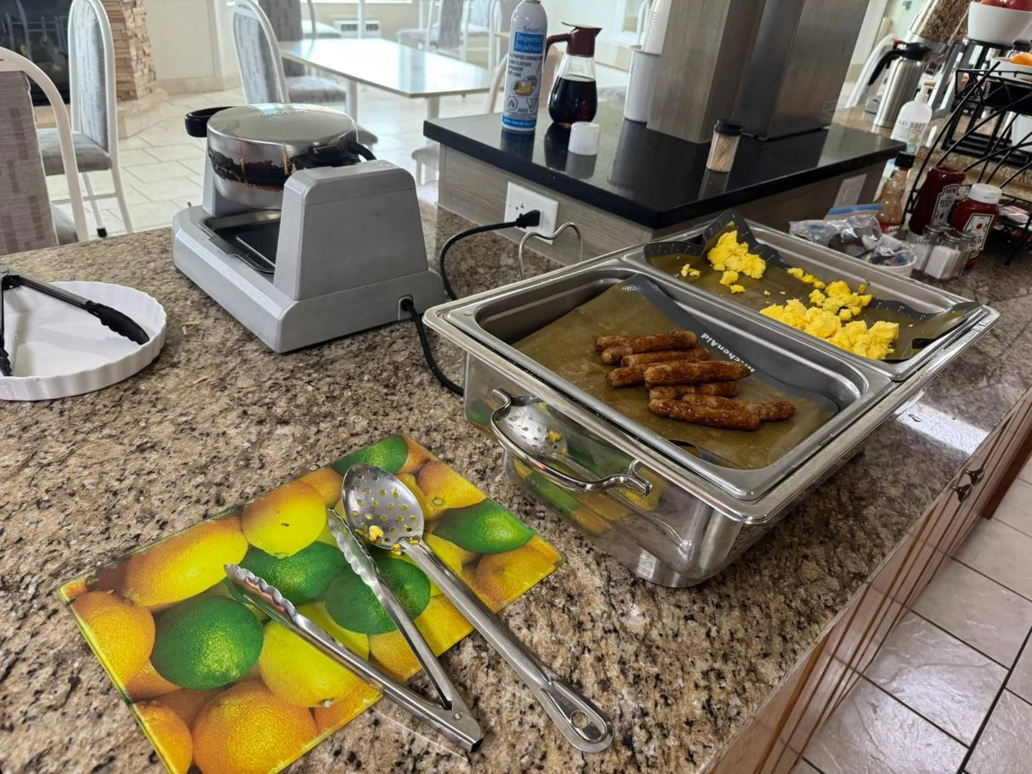 Breakfast in Western Budget Motel #3 Whitecourt