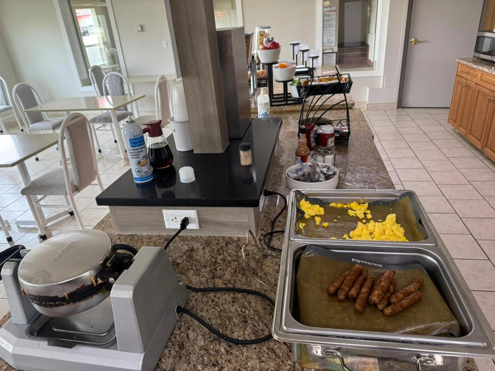 Breakfast in Western Budget Motel #3 Whitecourt