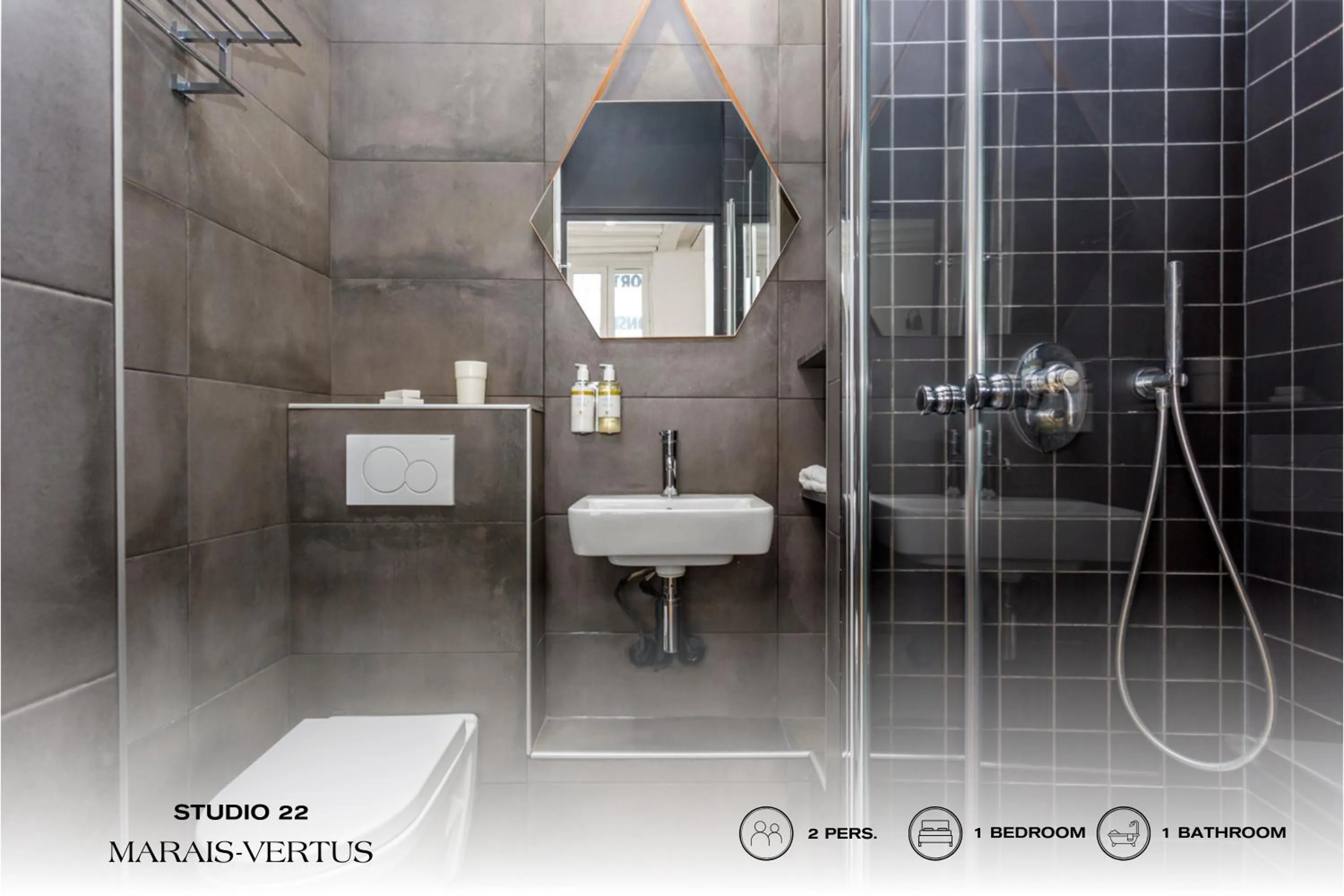 Toilet in Beauquartier - Marais Vertus