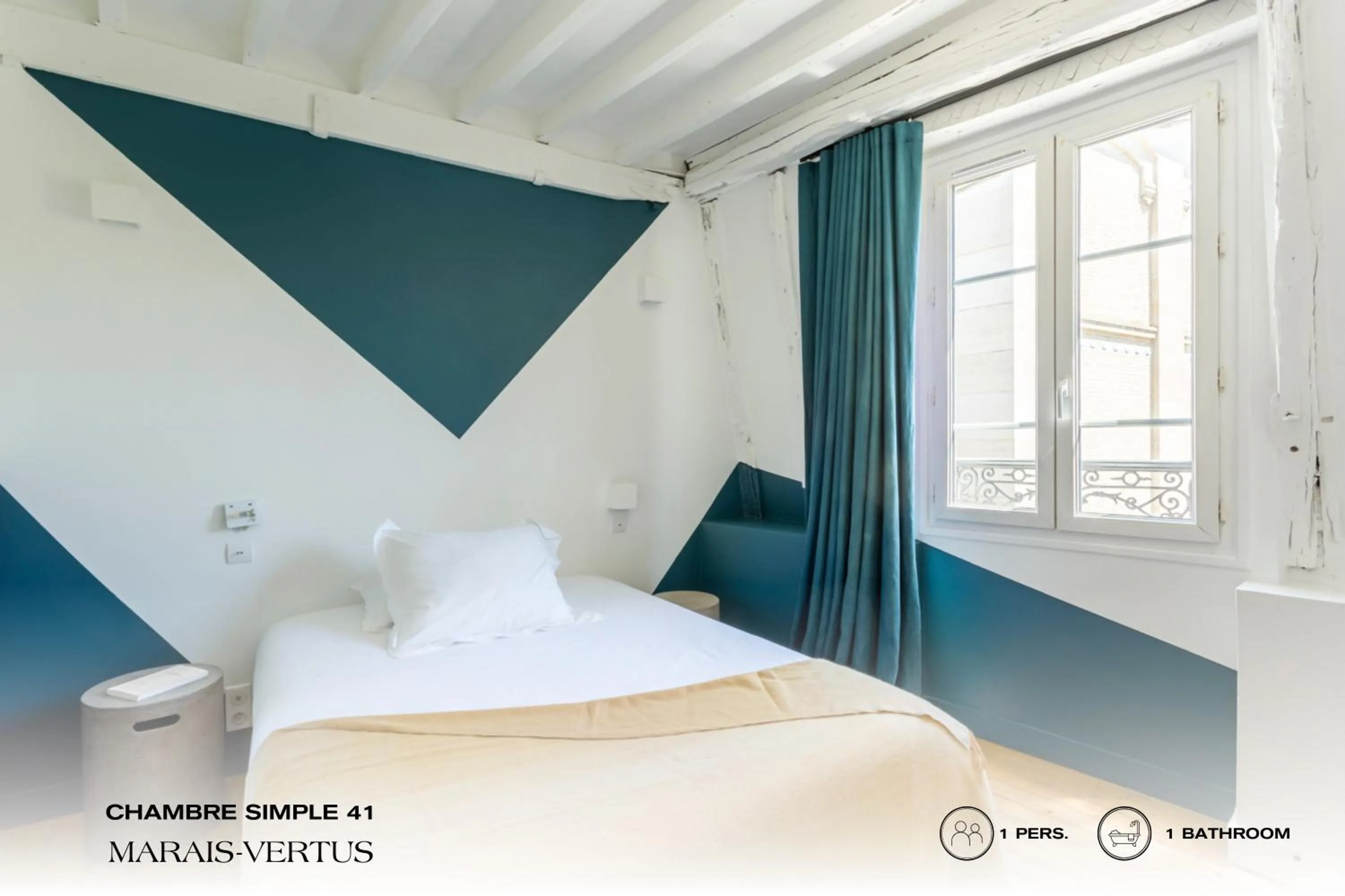 Bed in Beauquartier - Marais Vertus