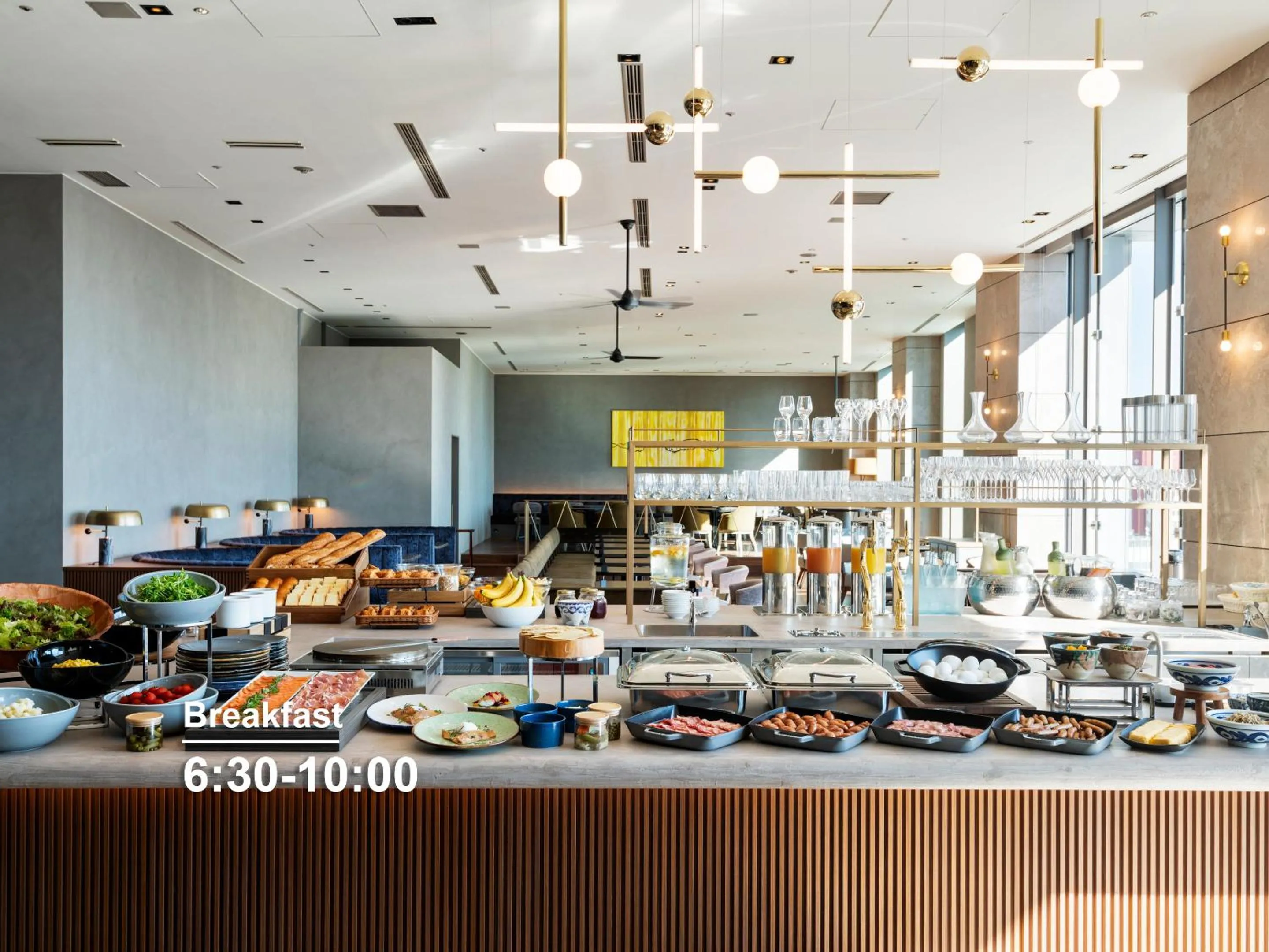 Breakfast in Mitsui Garden Hotel Ginza Premier