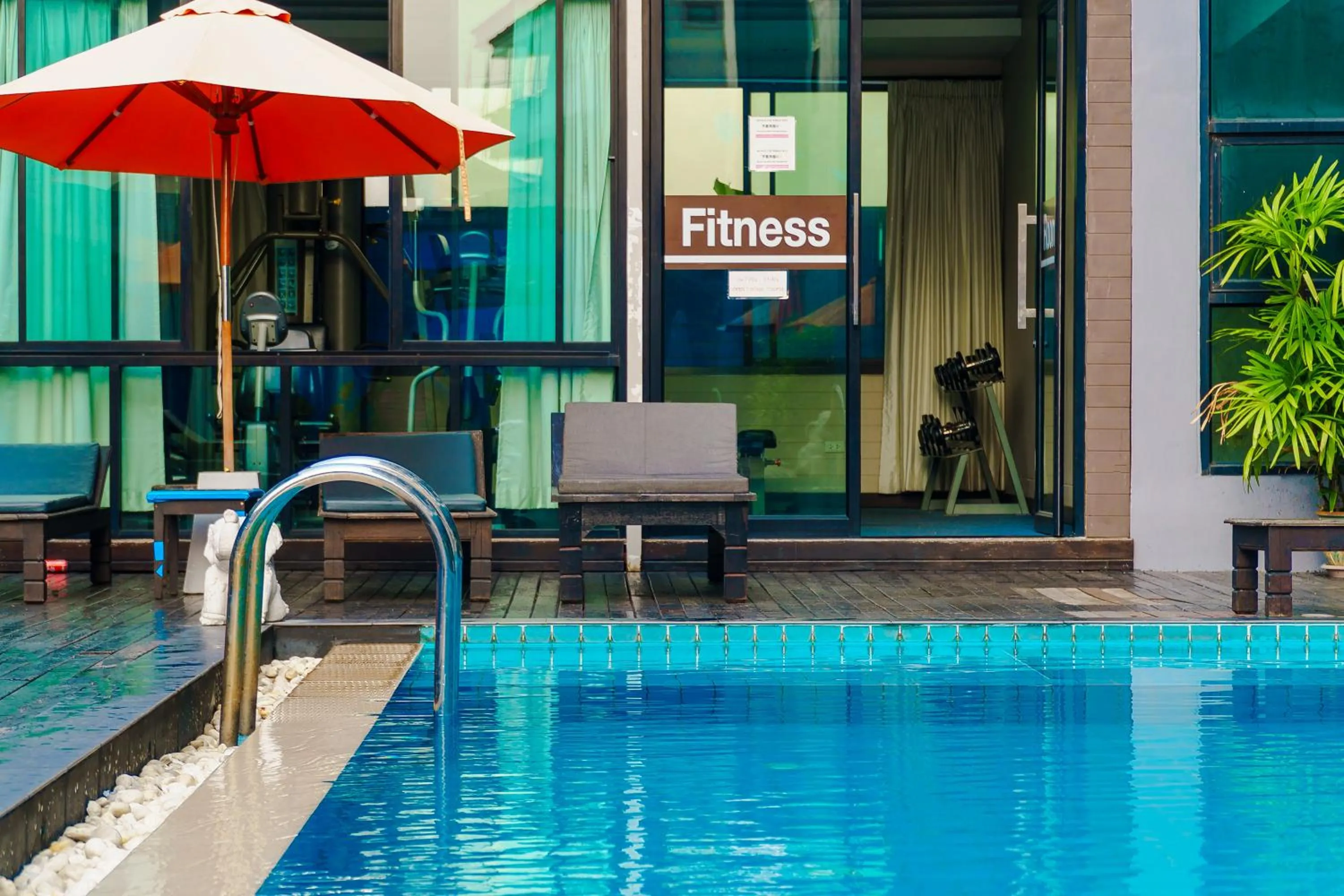 Fitness centre/facilities in Vogue Pattaya Hotel