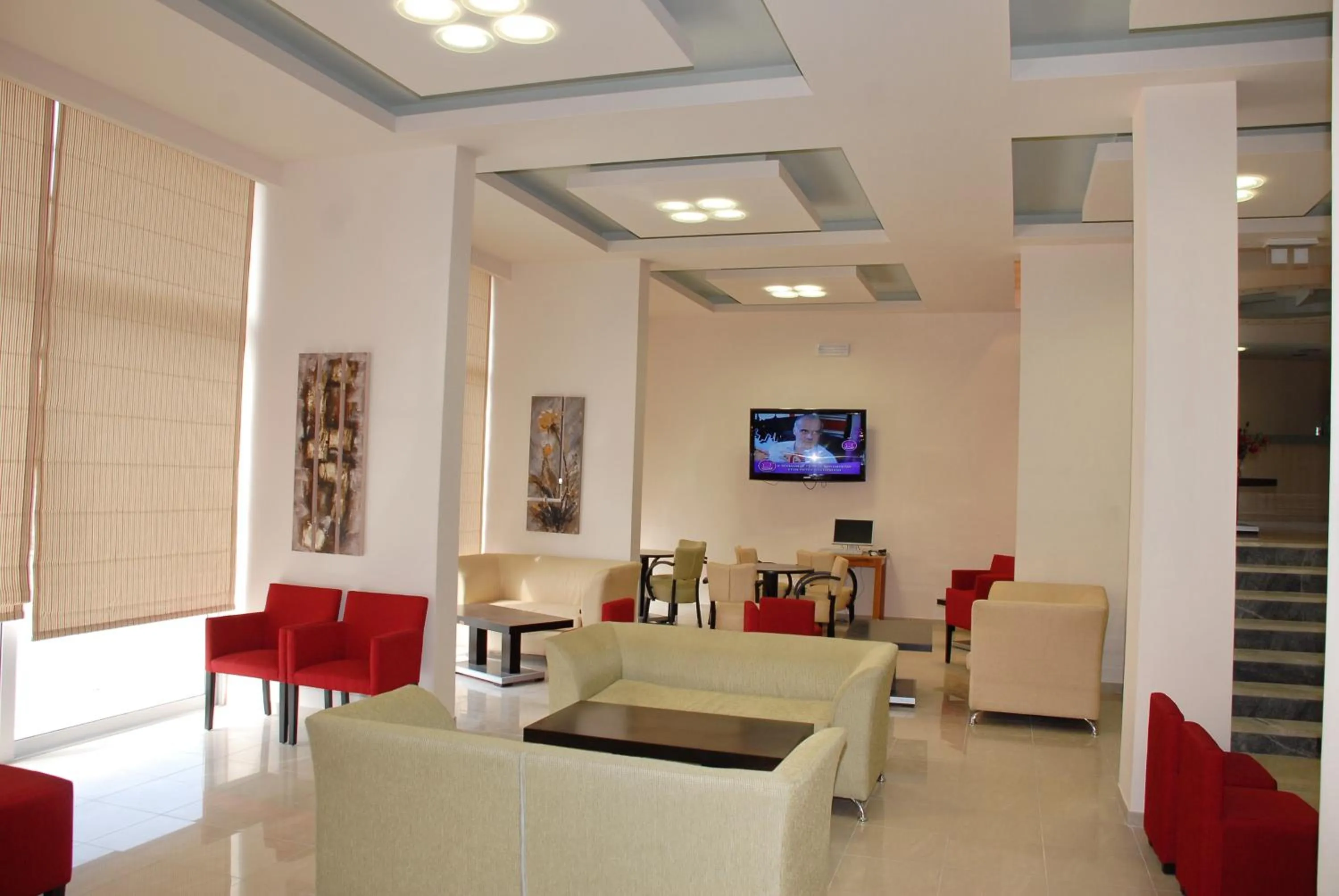 Lobby or reception in Glyfada Beach Hotel