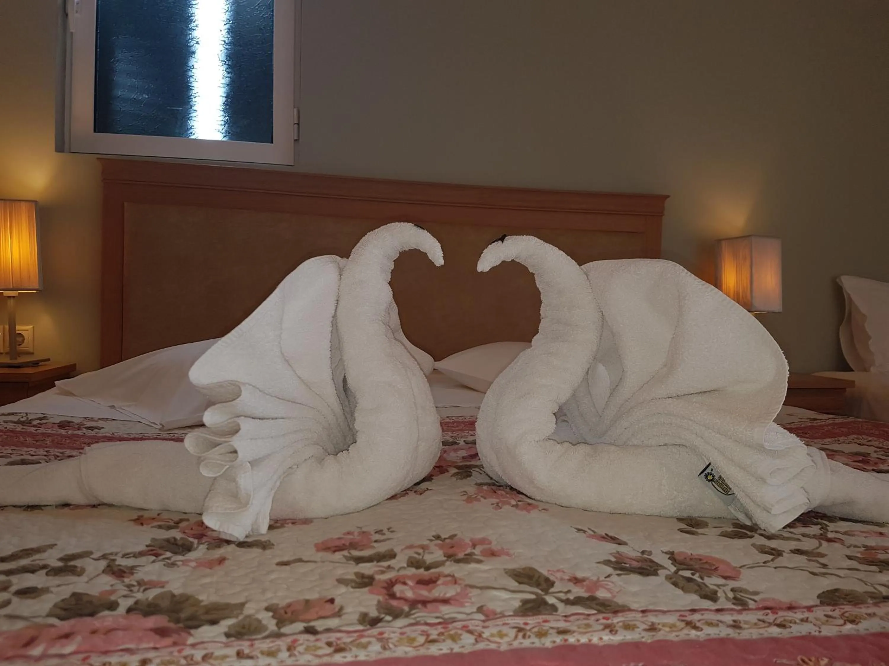 Bed in Glyfada Beach Hotel