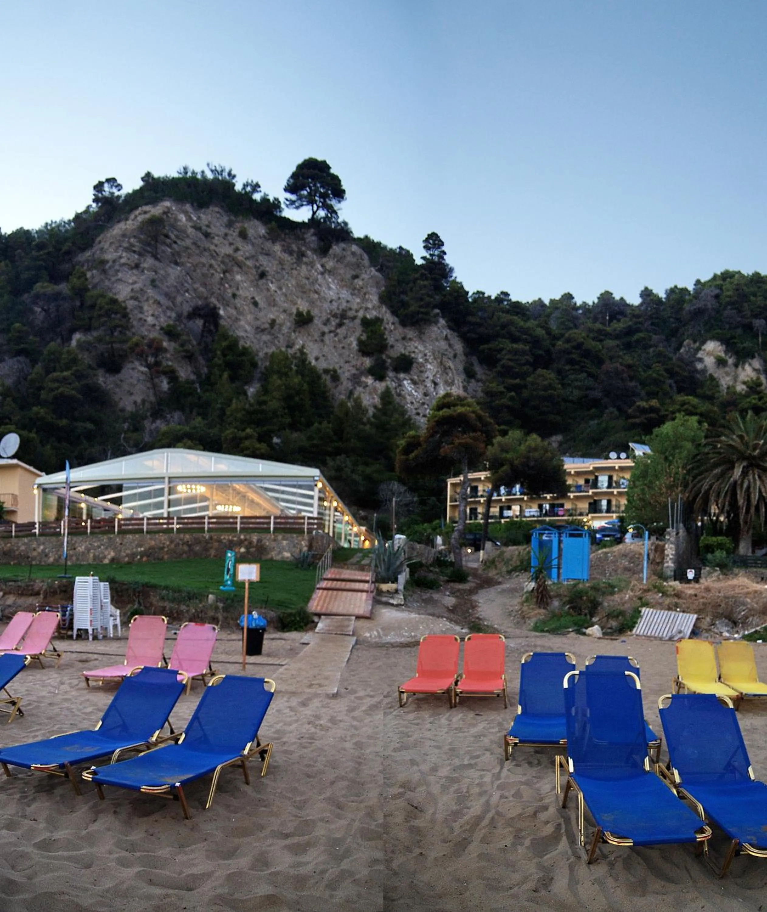 Beach in Glyfada Beach Hotel