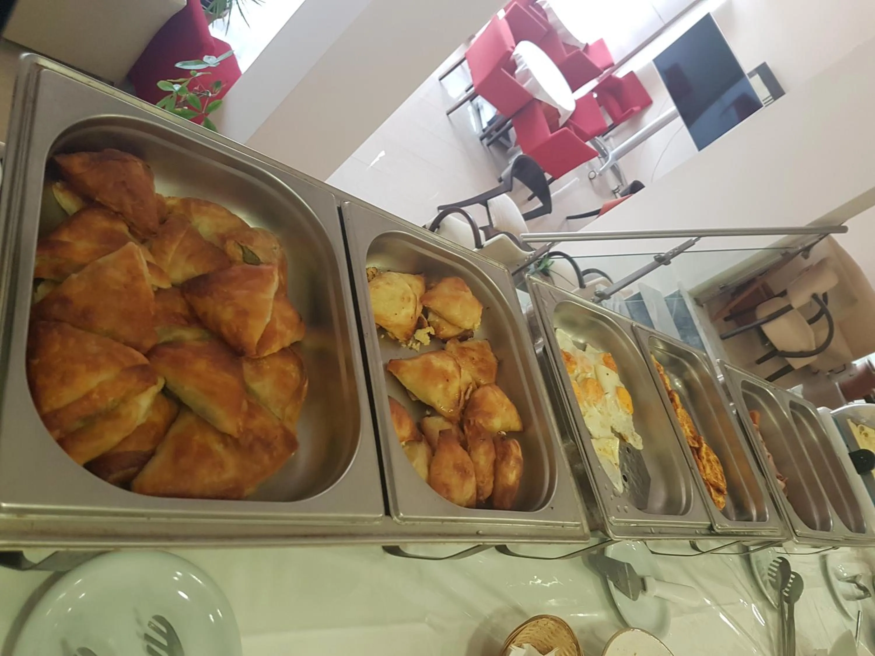 Buffet breakfast in Glyfada Beach Hotel