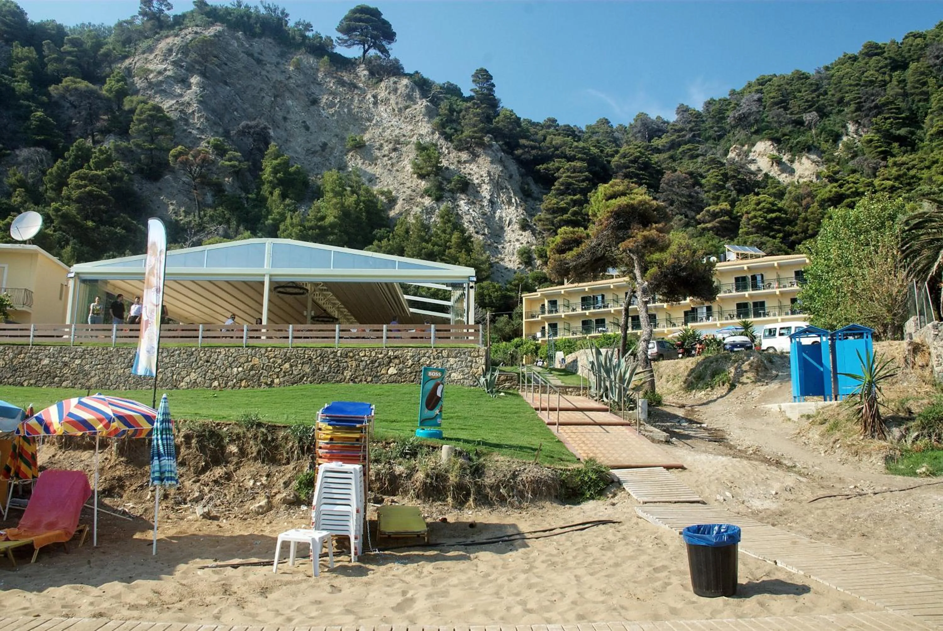 Beach in Glyfada Beach Hotel