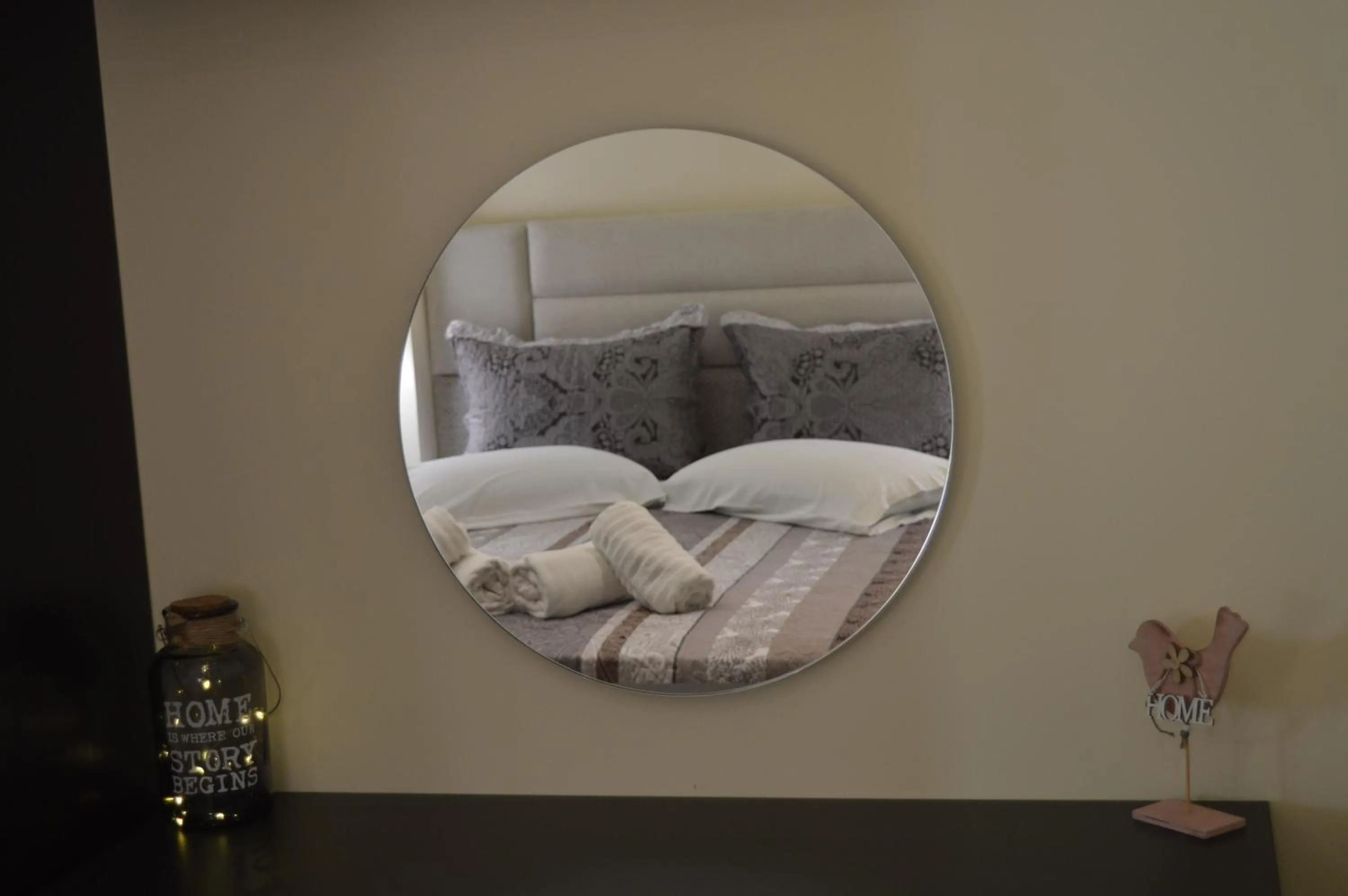 Bed in Glyfada Beach Hotel