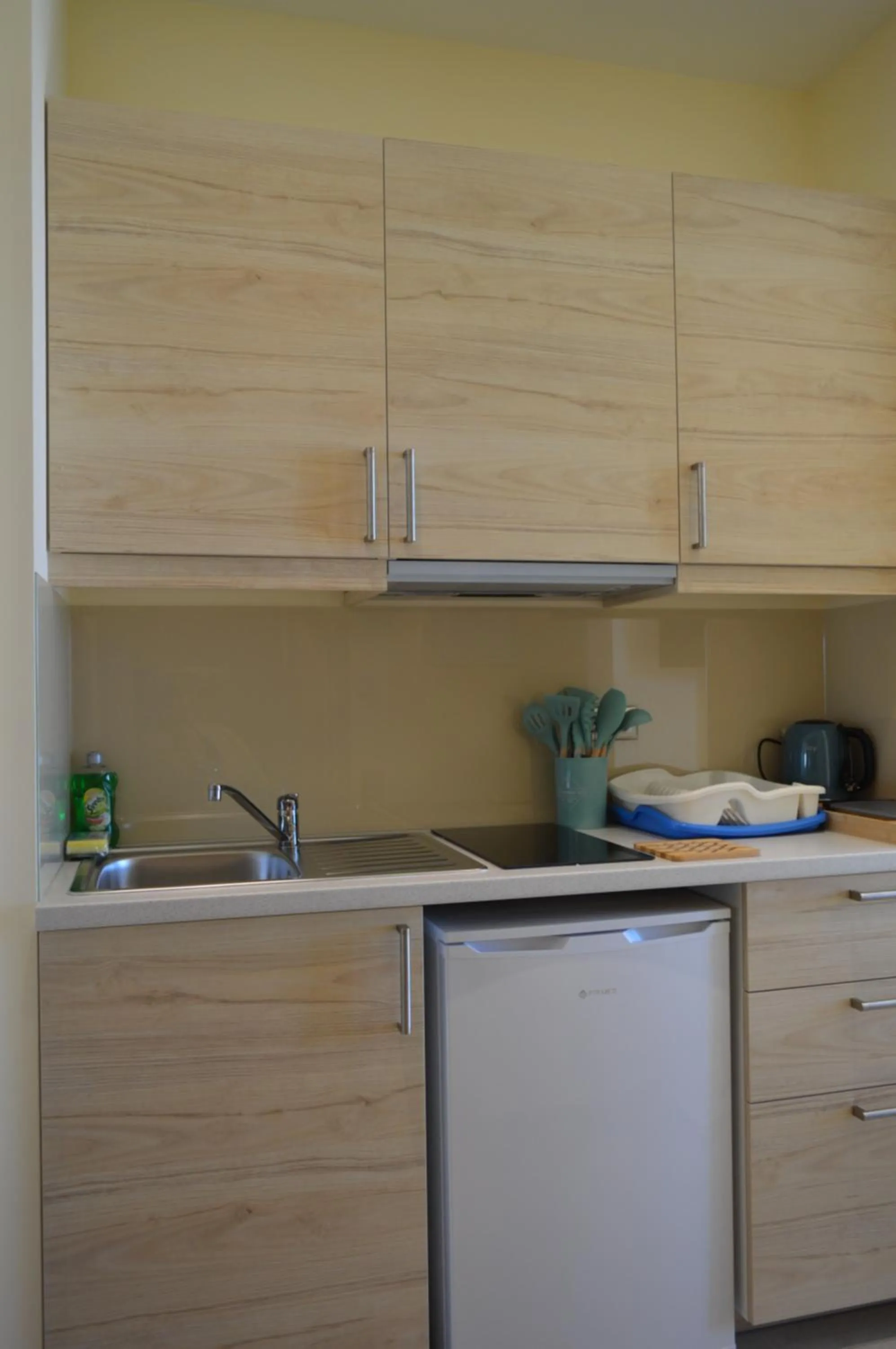 Kitchen or kitchenette in Glyfada Beach Hotel