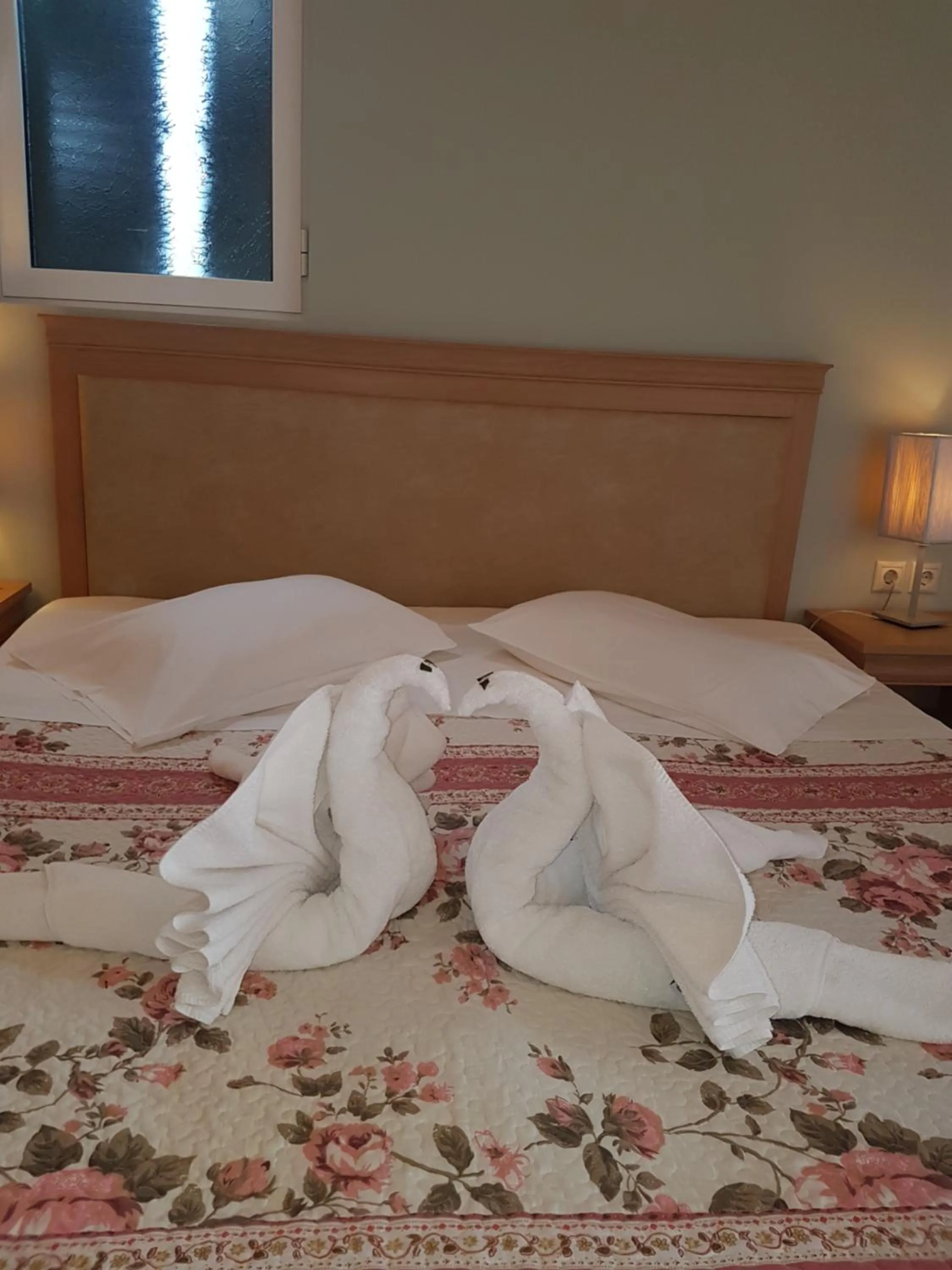 Bed in Glyfada Beach Hotel