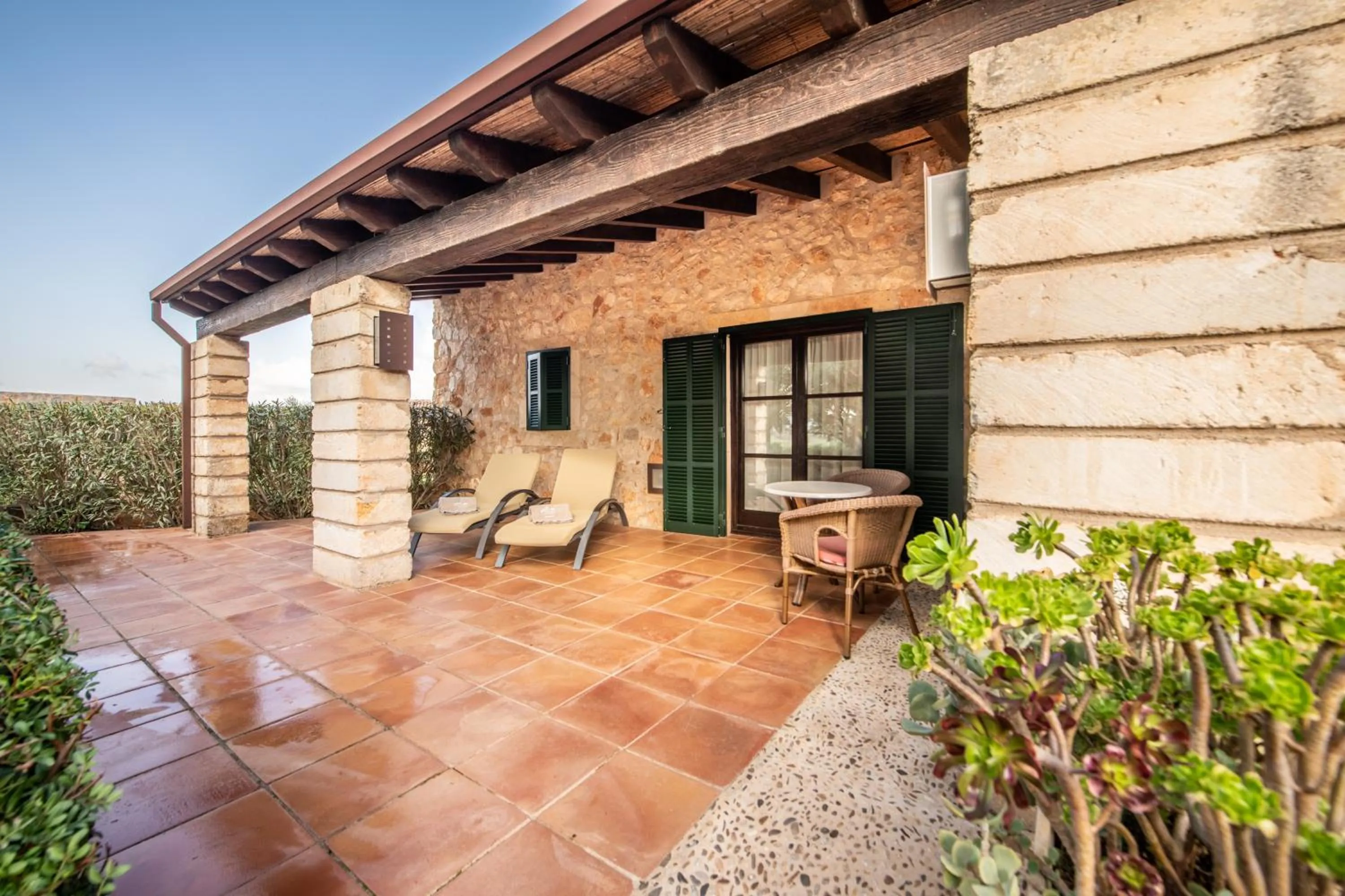 Balcony/Terrace in Hotel Son Trobat Wellness & Spa