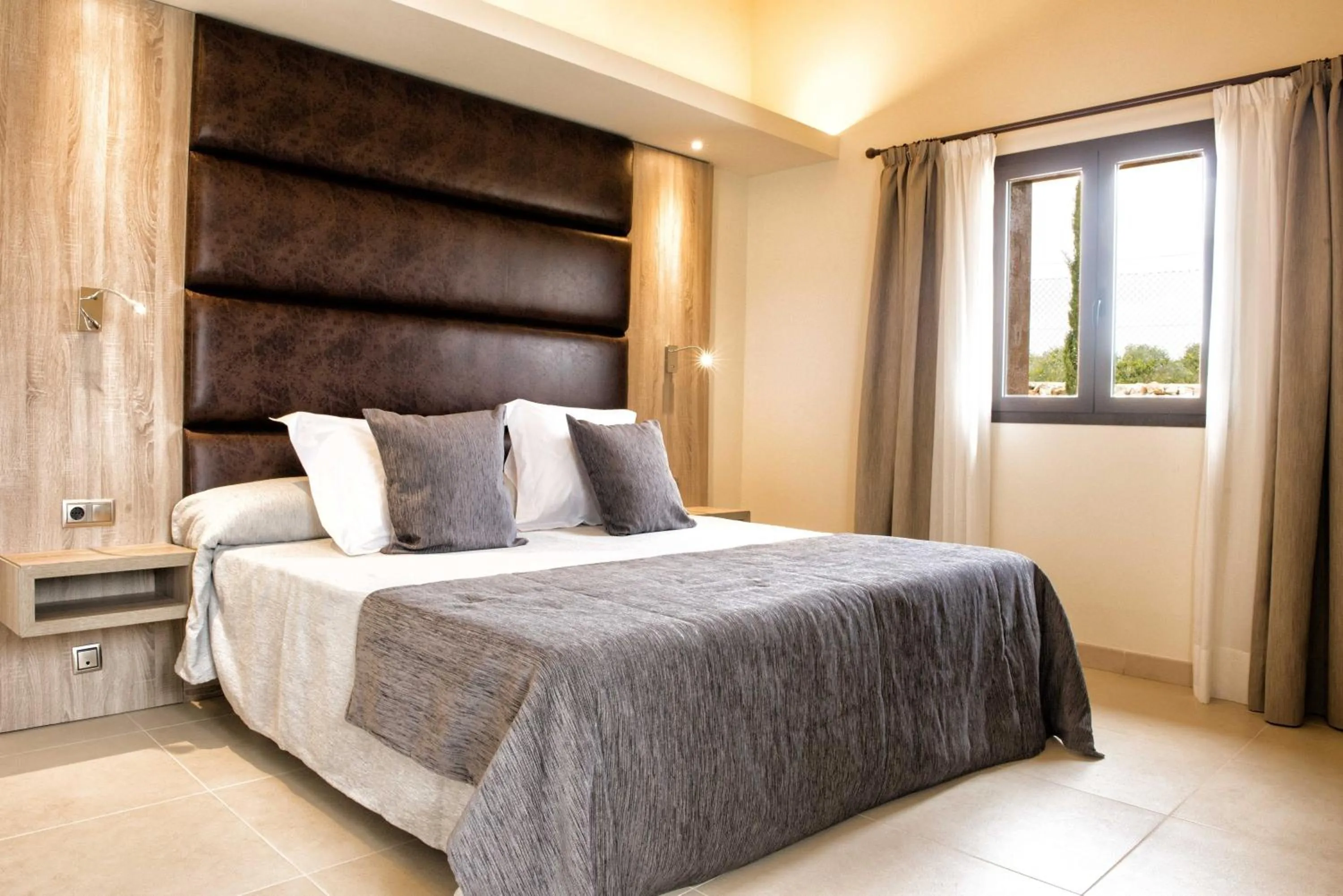 Bedroom, Bed in Hotel Son Trobat Wellness & Spa