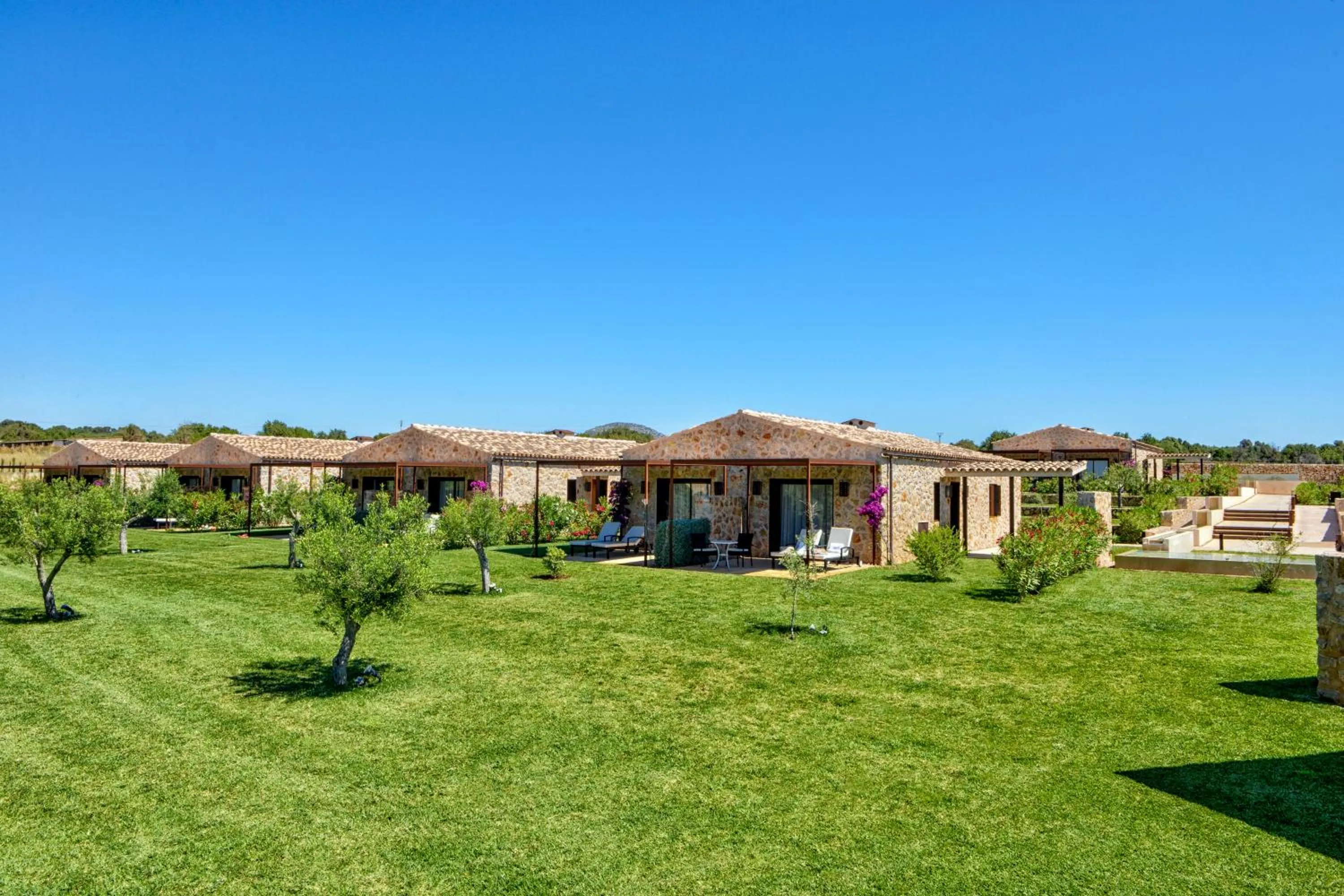 Garden view in Hotel Son Trobat Wellness & Spa