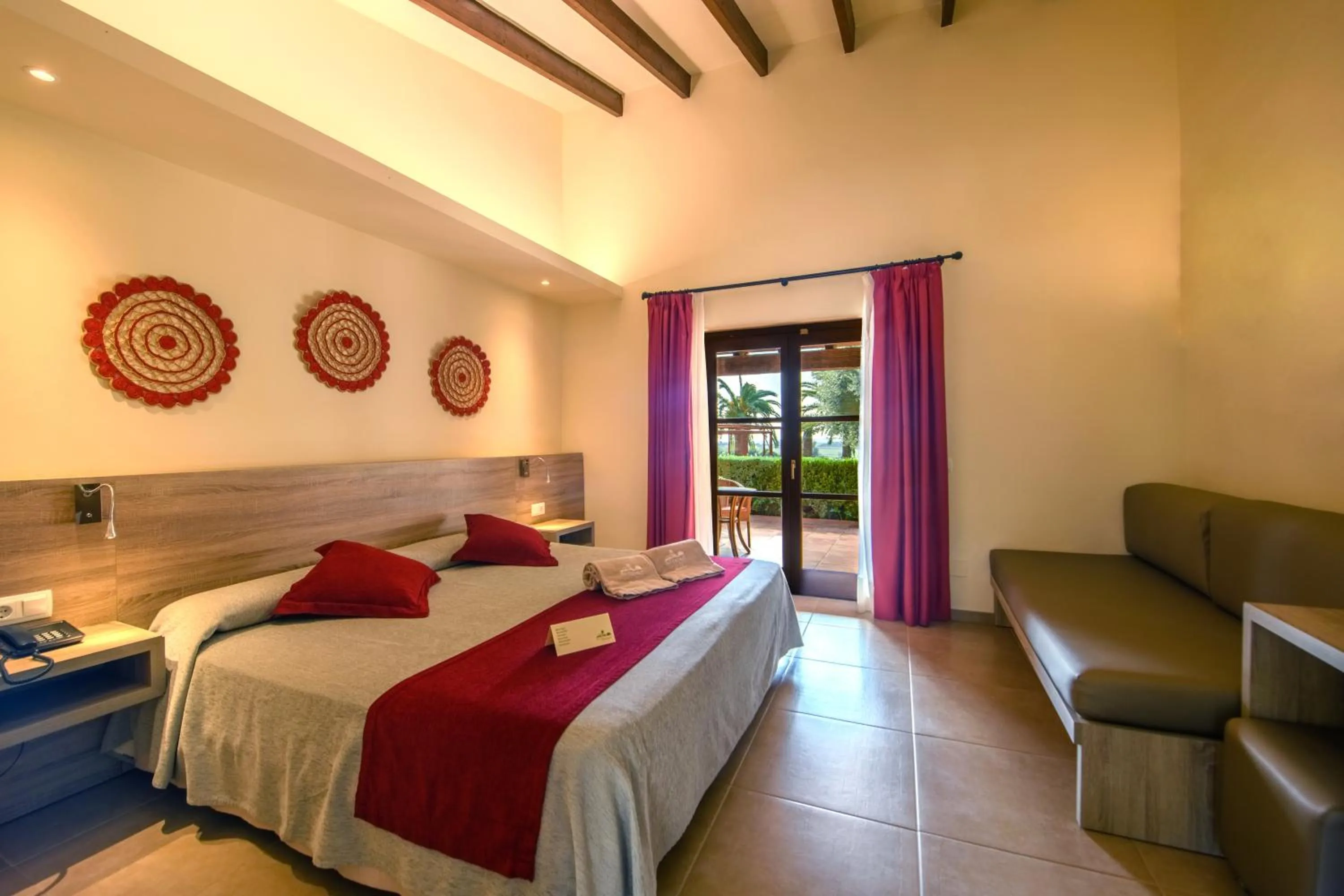 Bedroom, Bed in Hotel Son Trobat Wellness & Spa