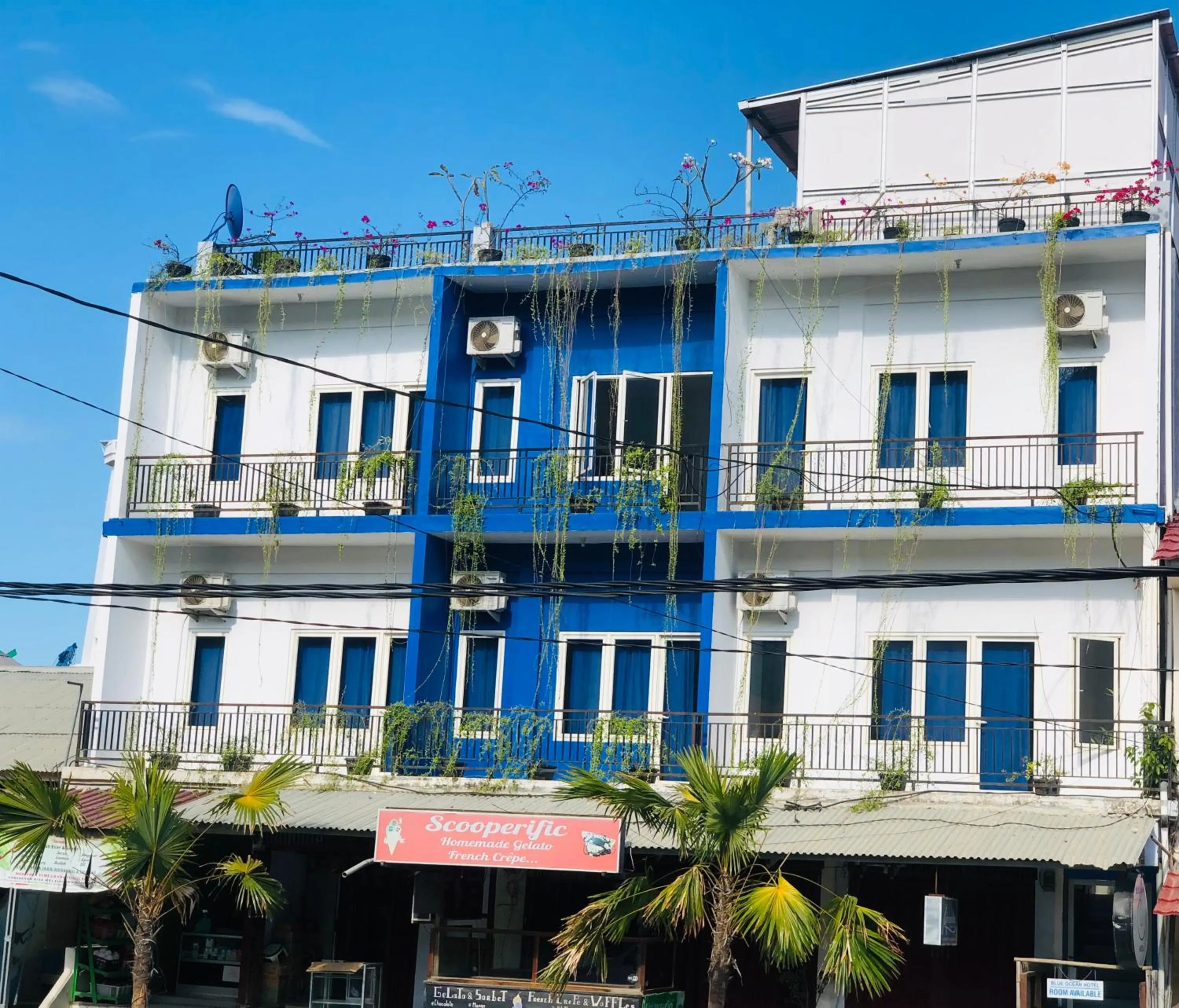 Property building in Blue Ocean Hotel