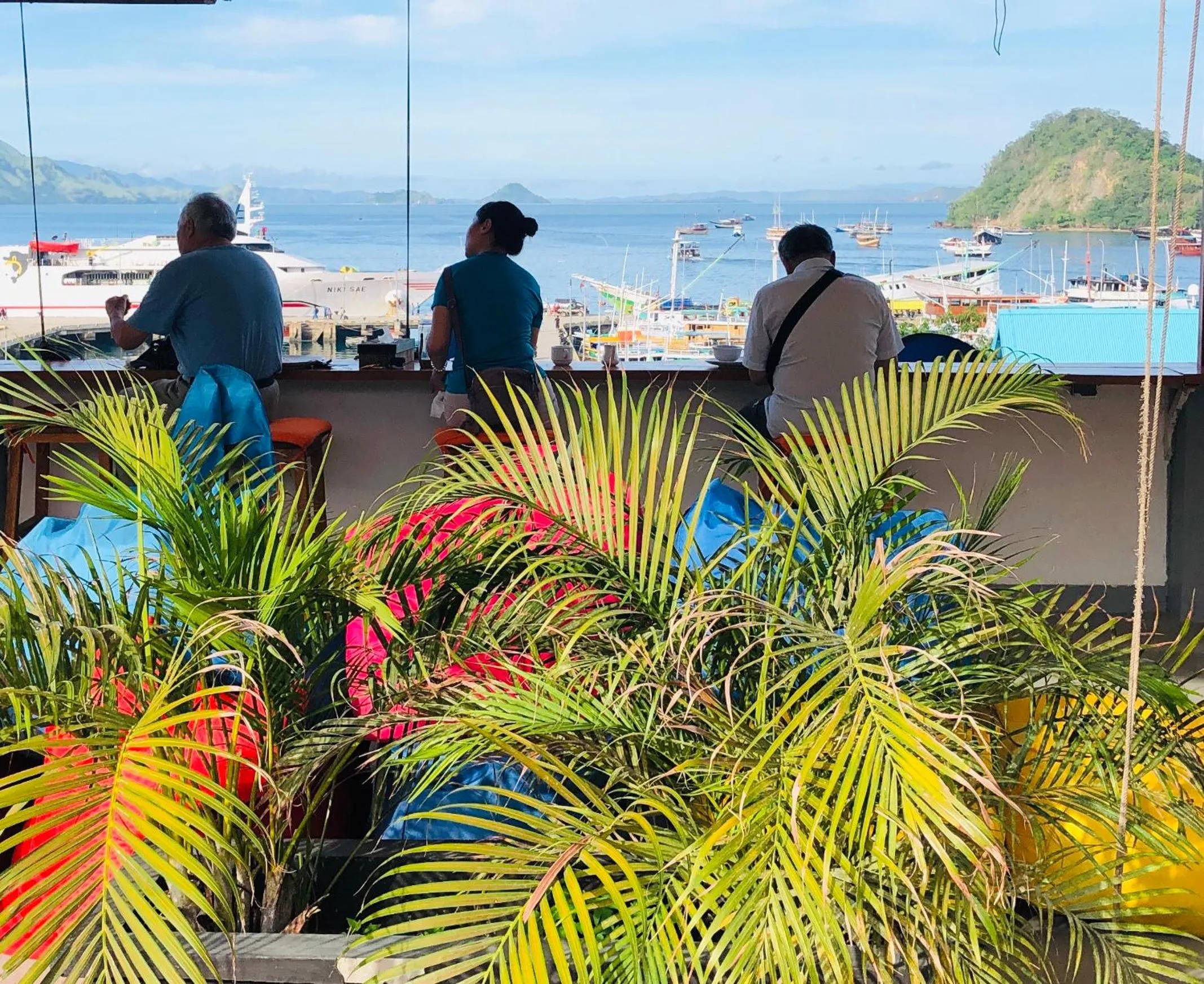Breakfast in Blue Ocean Hotel