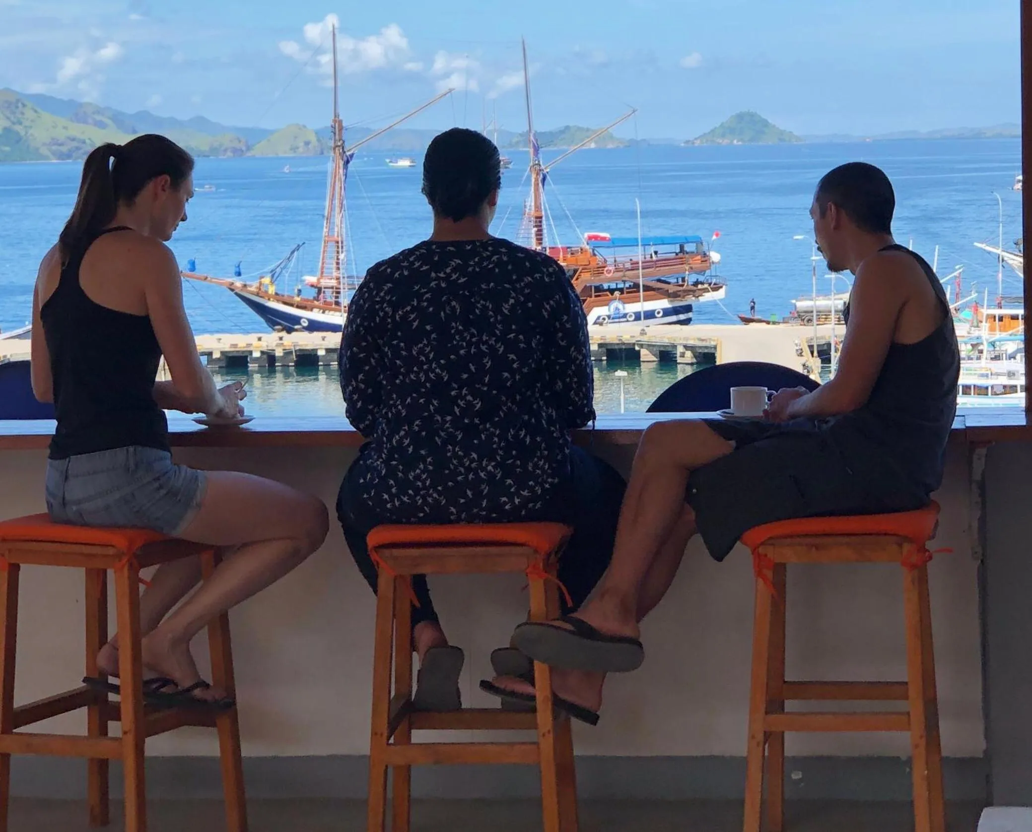 Breakfast in Blue Ocean Hotel