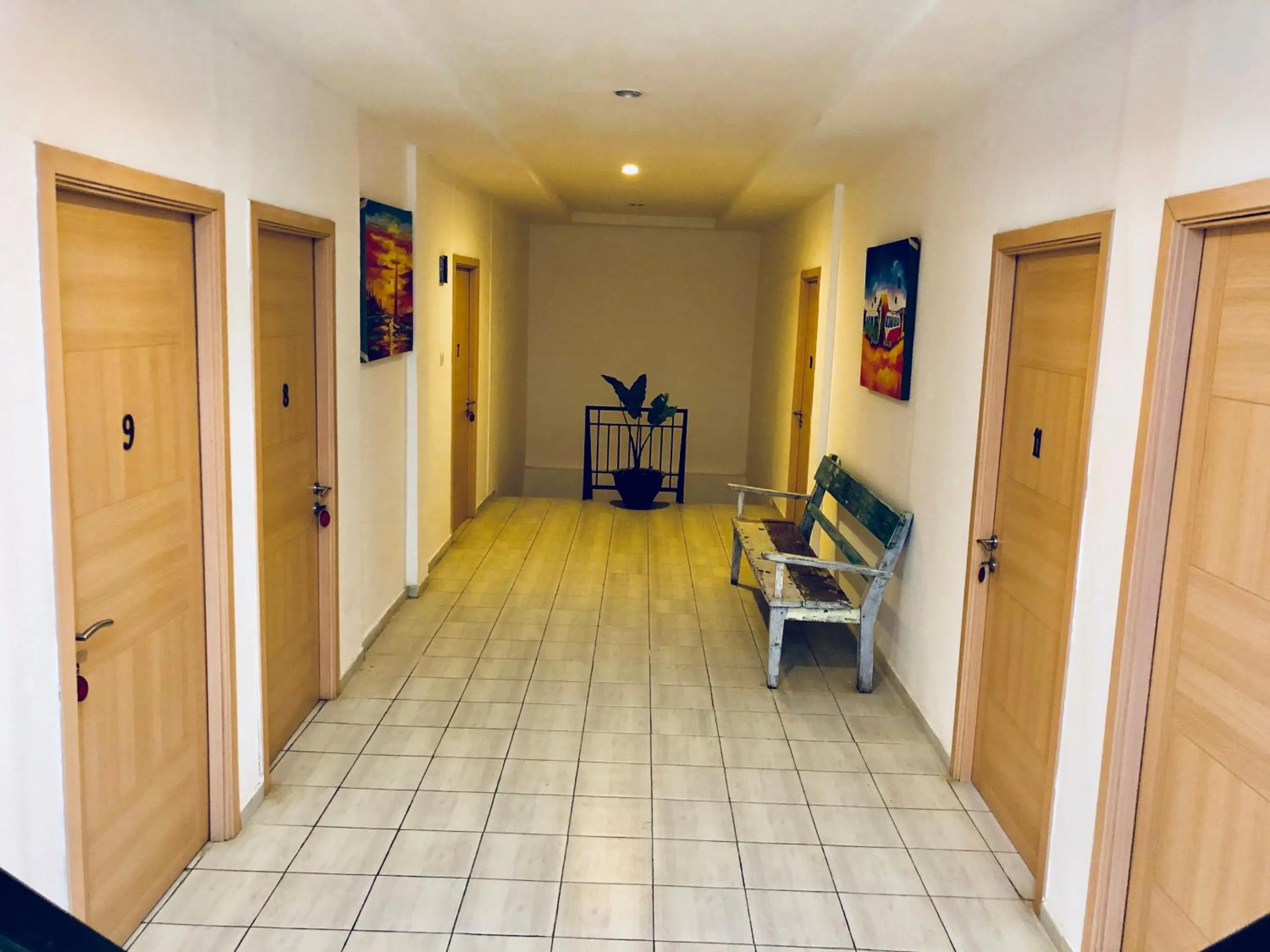 Lobby or reception in Blue Ocean Hotel