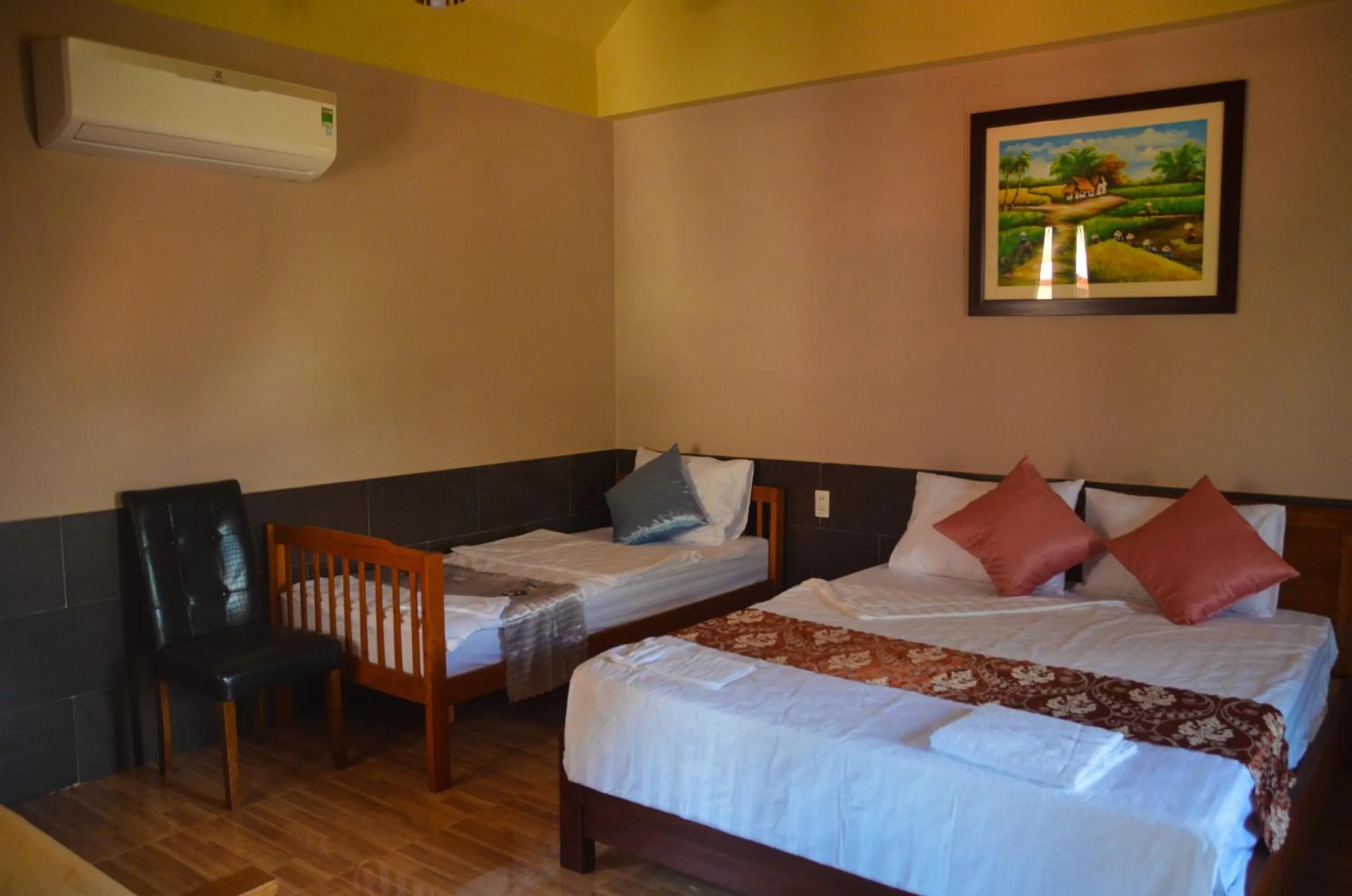 Bed in Coco Bungalows Hoi An