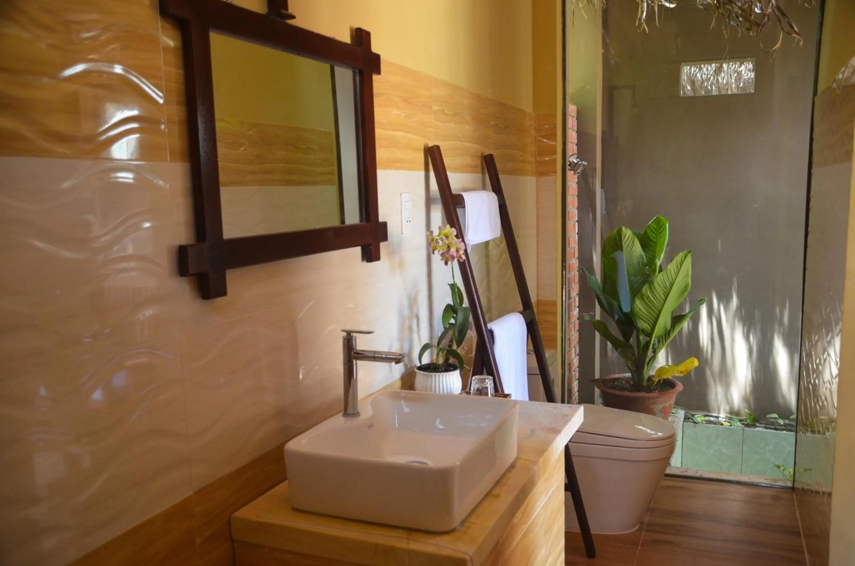 Bathroom in Coco Bungalows Hoi An