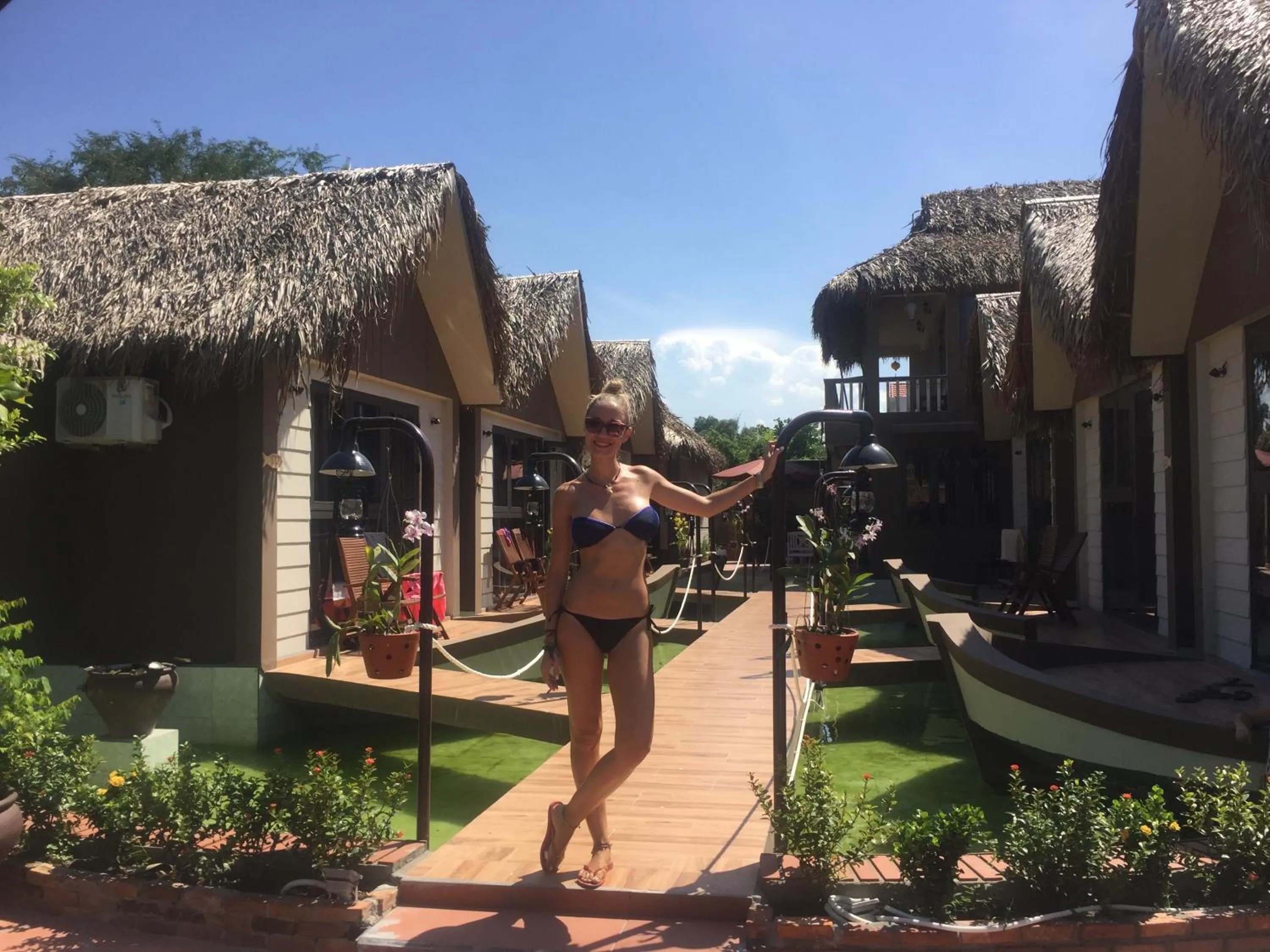 Garden view in Coco Bungalows Hoi An