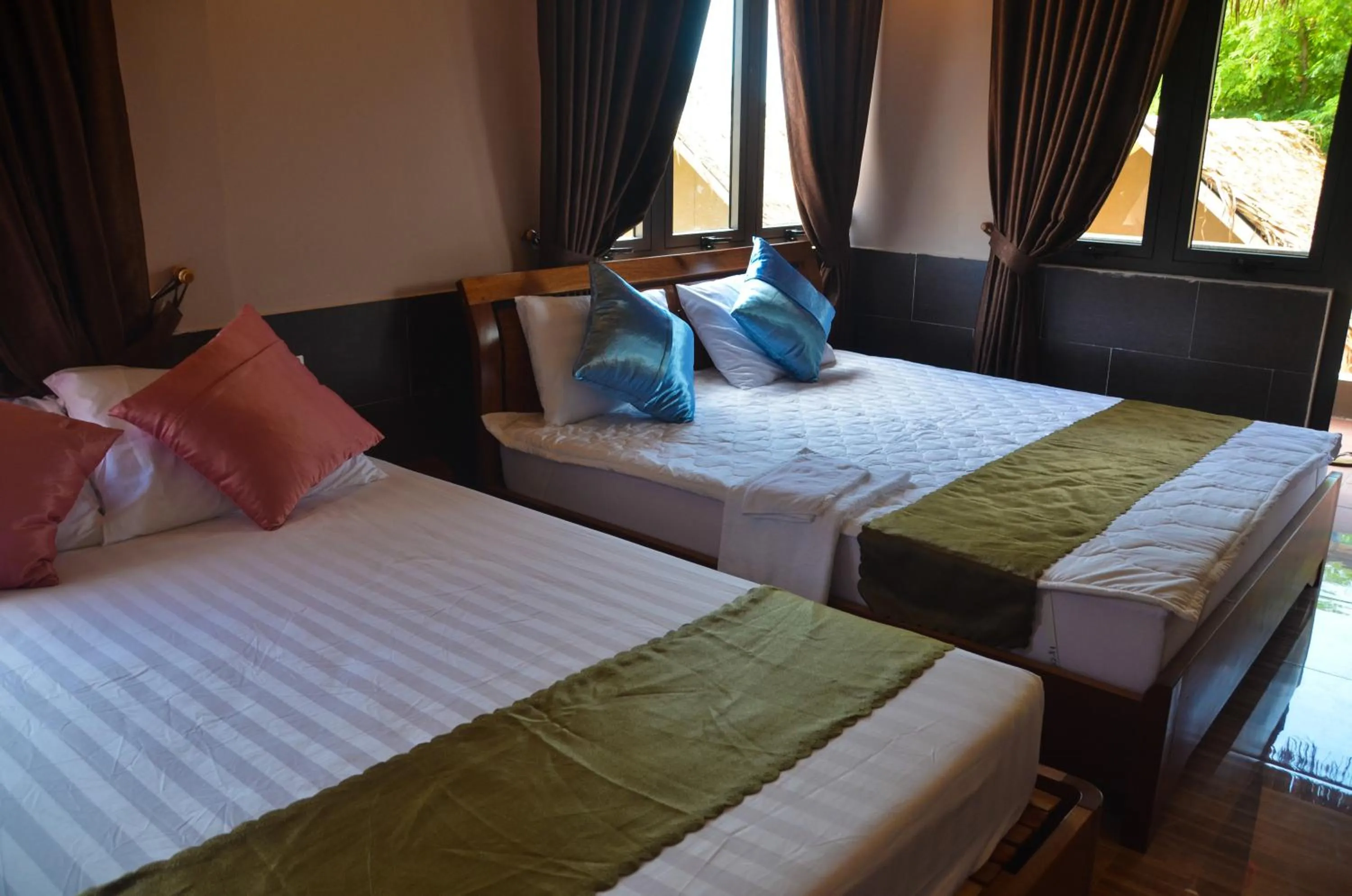 Bed in Coco Bungalows Hoi An