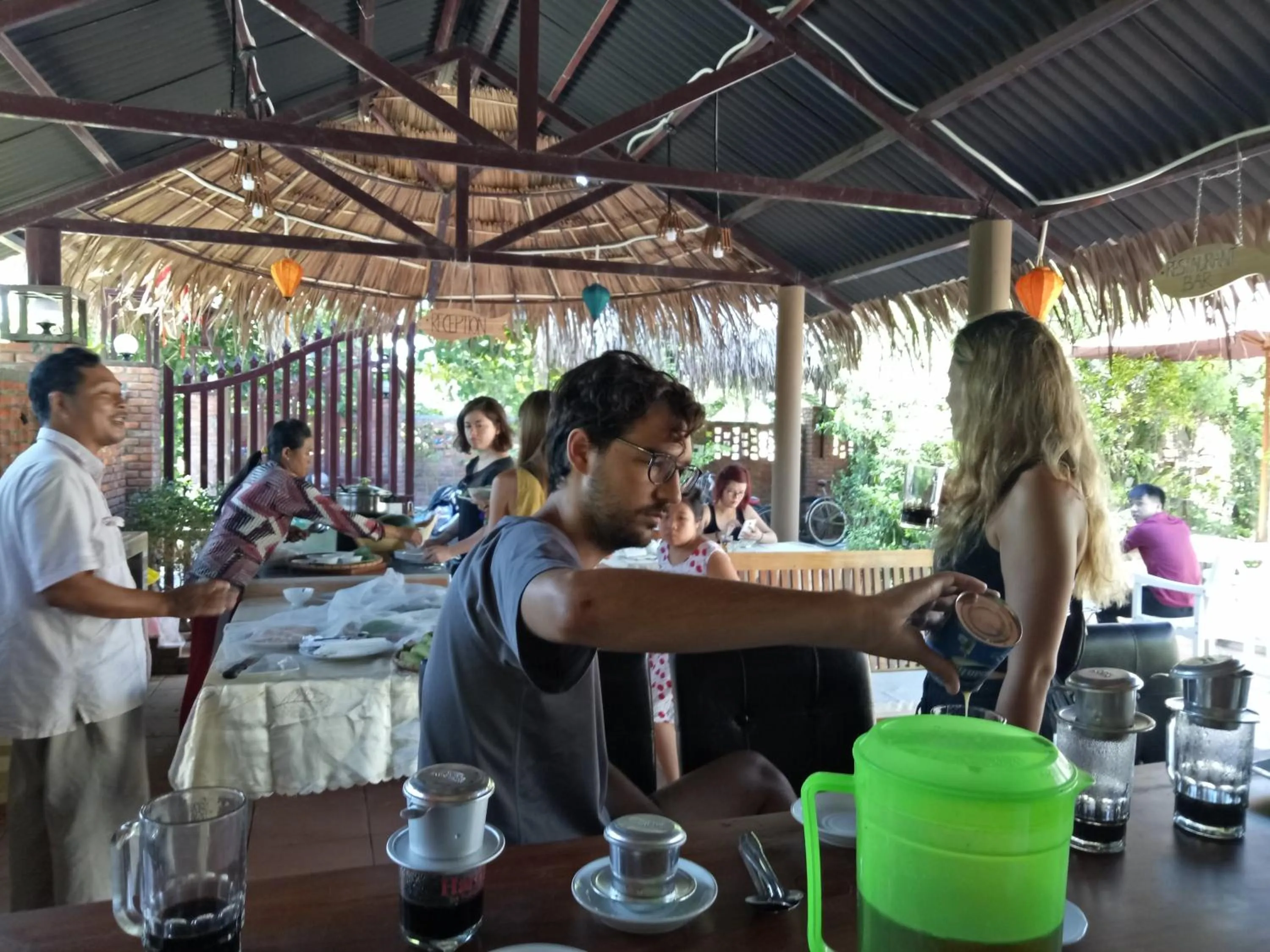 Drinks in Coco Bungalows Hoi An