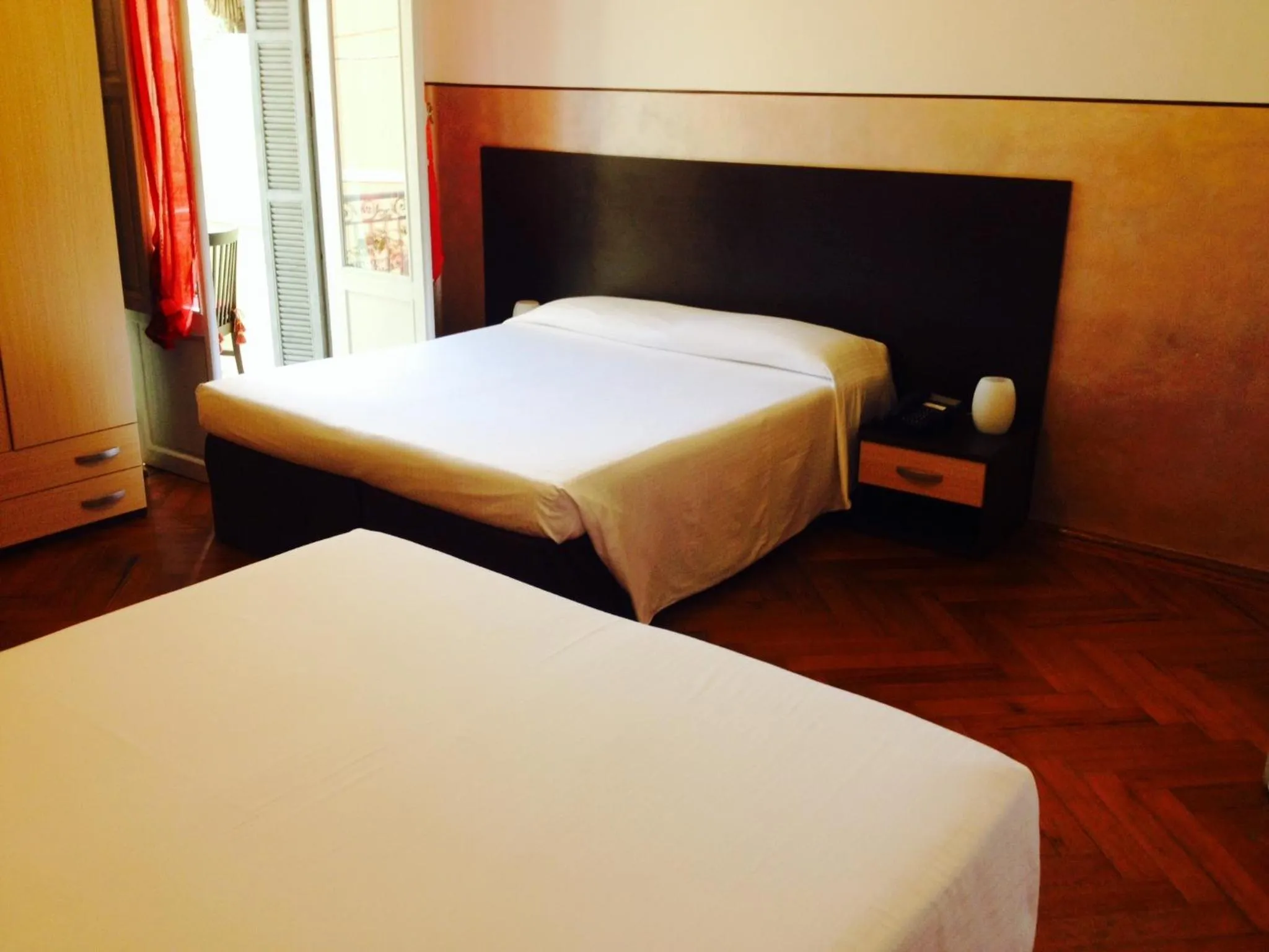 Bed in Hotel Liberty