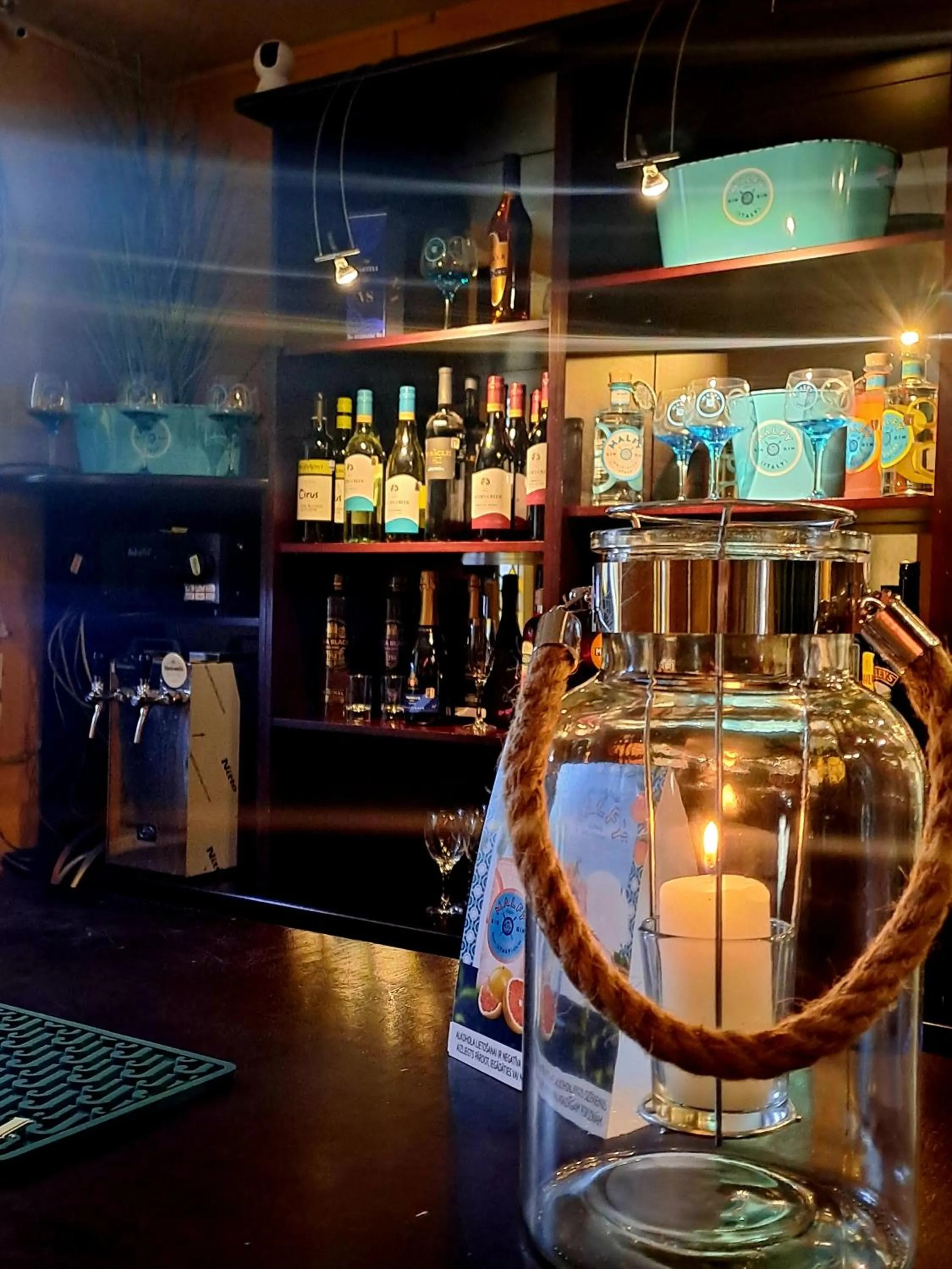 Lounge or bar in Kolonna Hotel Brigita