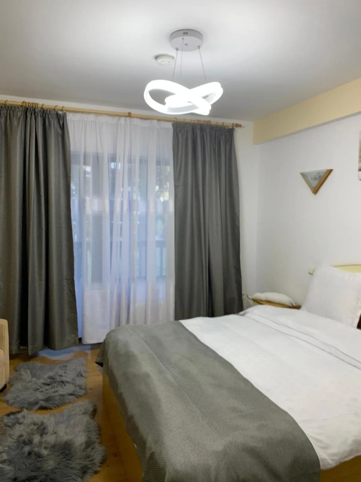 Bed in Pensiunea Mario