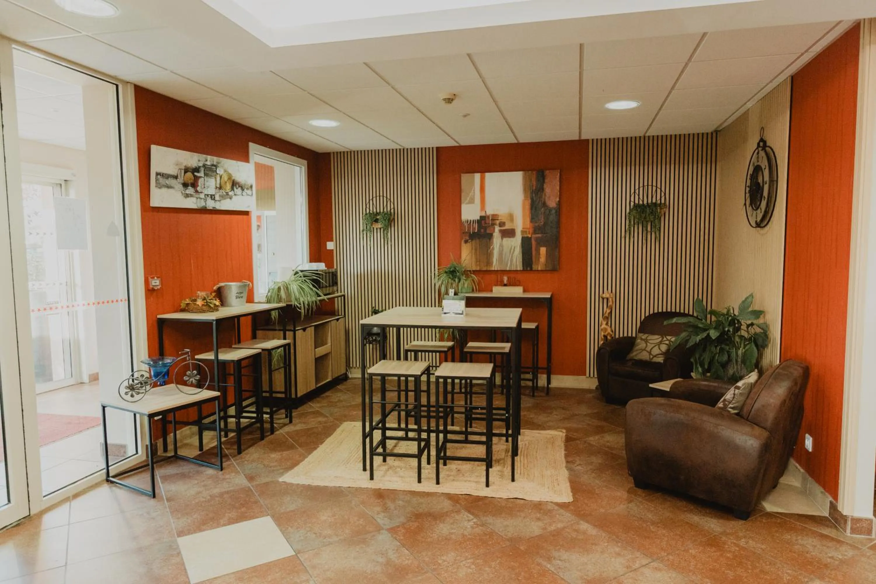 Living room in Hôtel Akena Caudry Cambrai