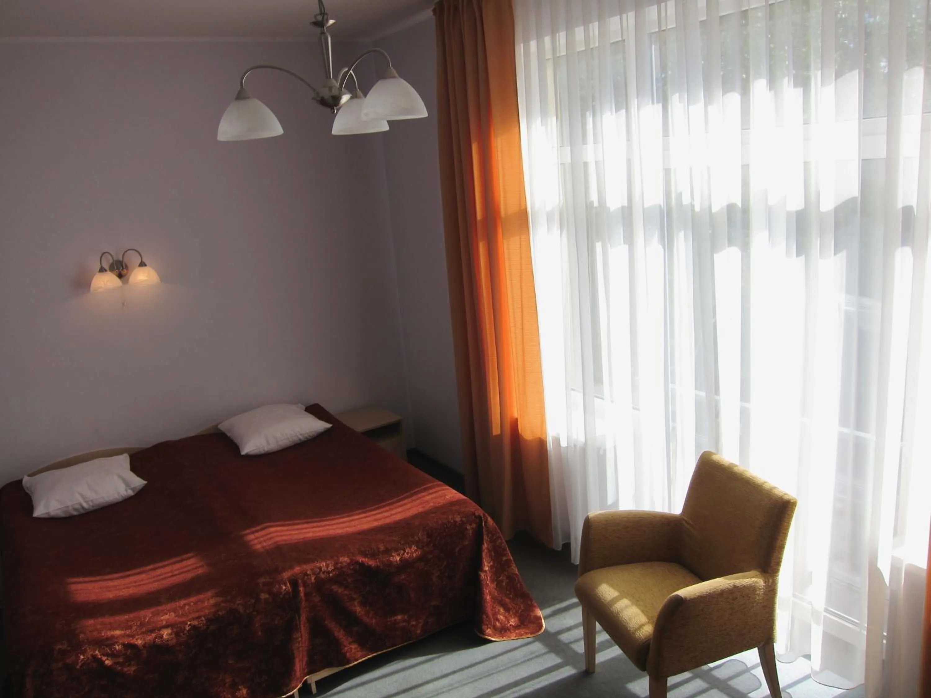 Bed in Hotel Vilmaja