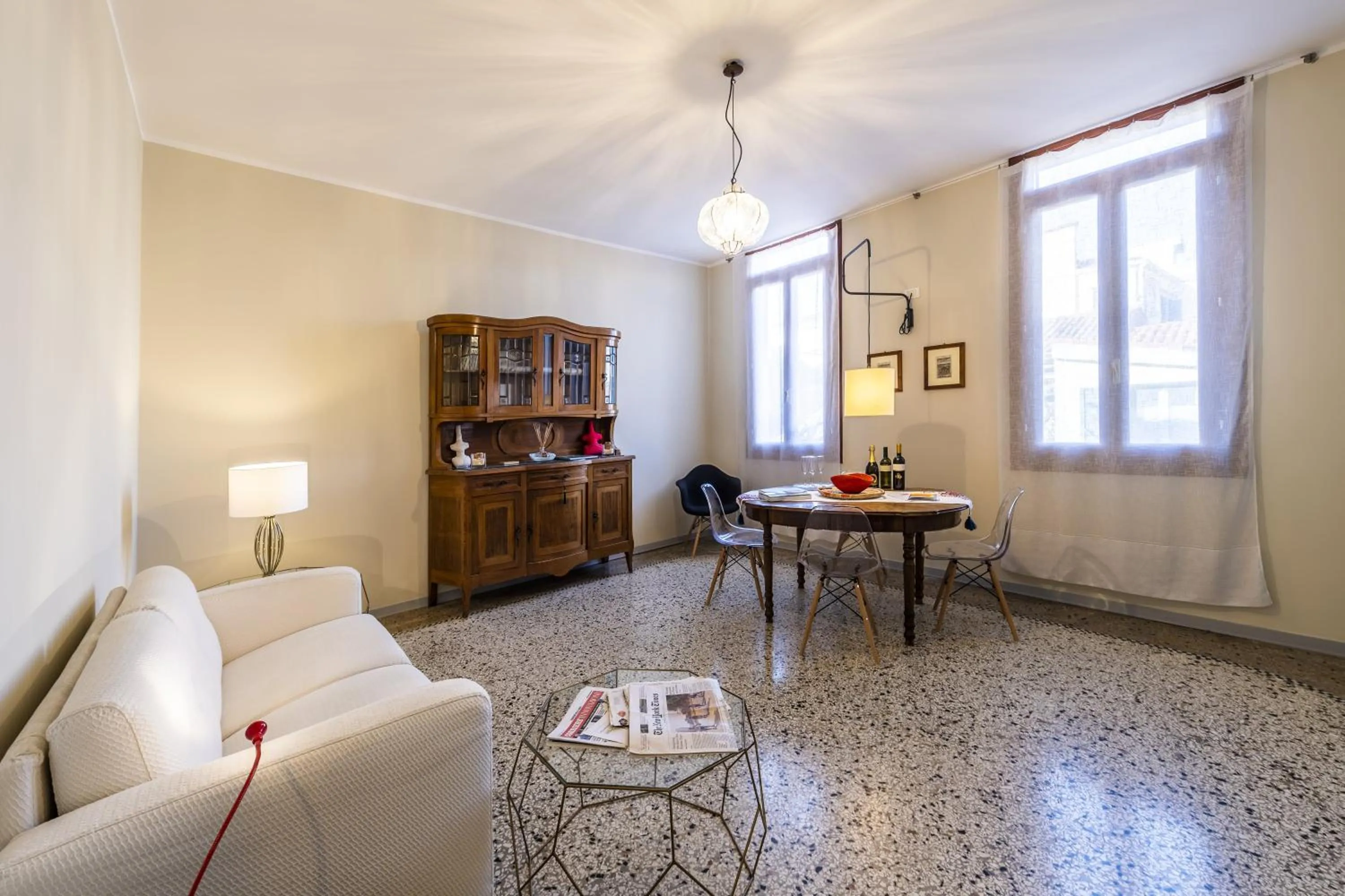 Living room in Amor Mio B&B