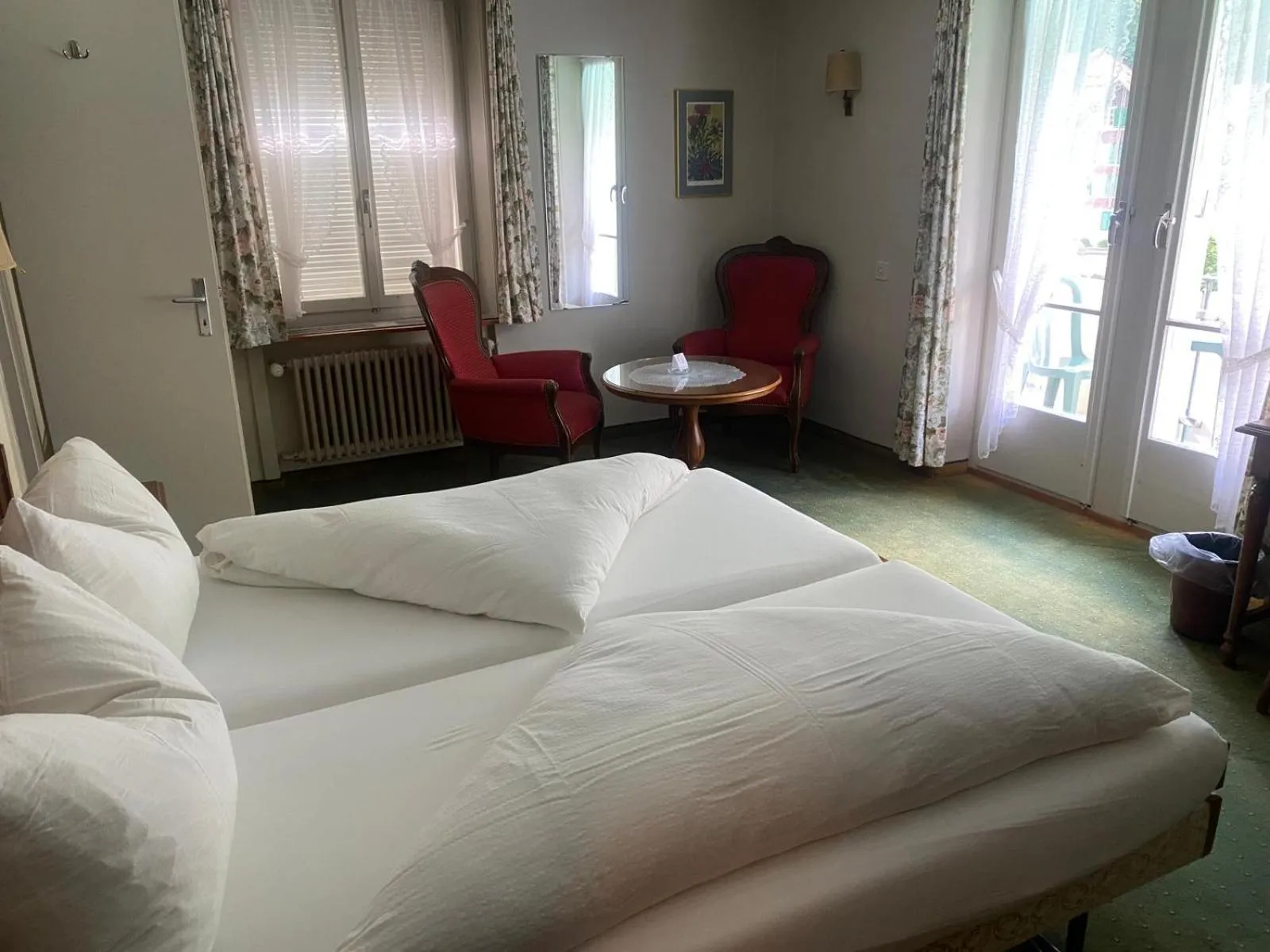 Bed in Hotel Du Lac