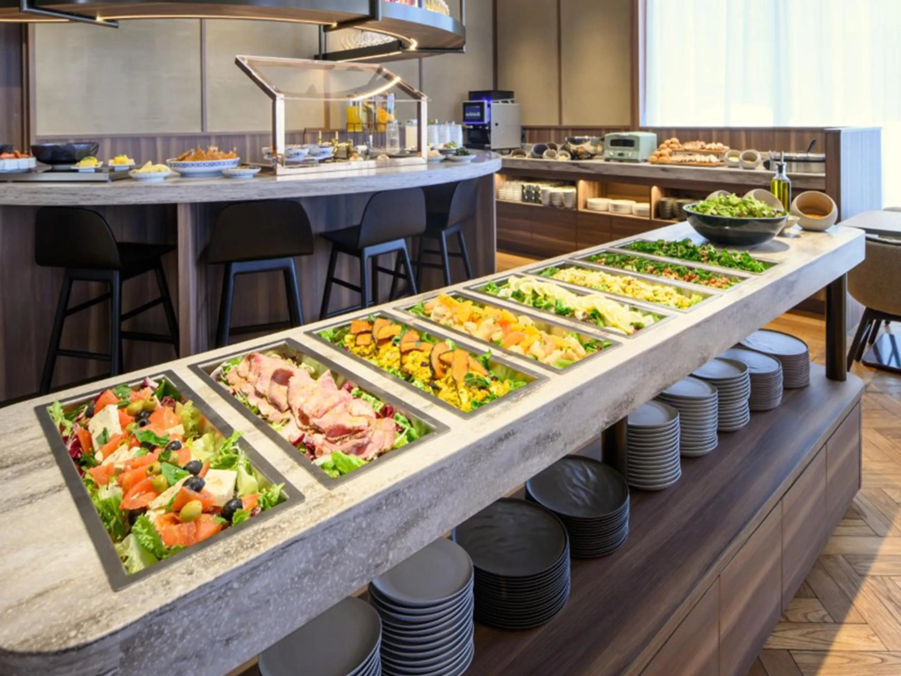 Breakfast in Mitsui Garden Hotel Sapporo