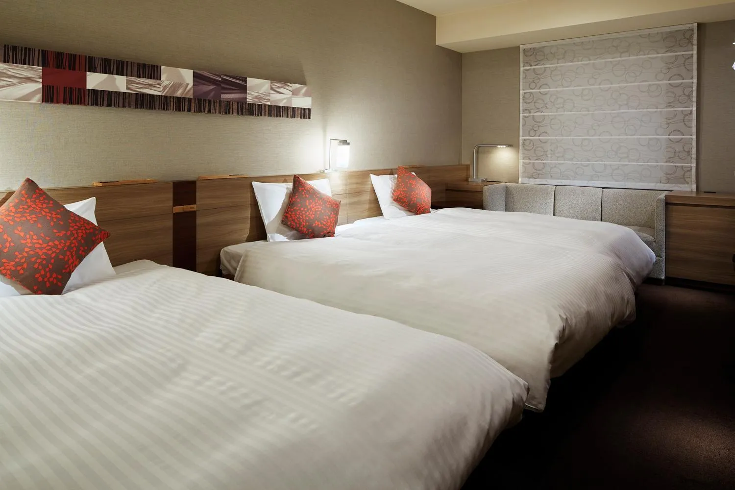 Photo of the whole room, Bed in Mitsui Garden Hotel Sapporo