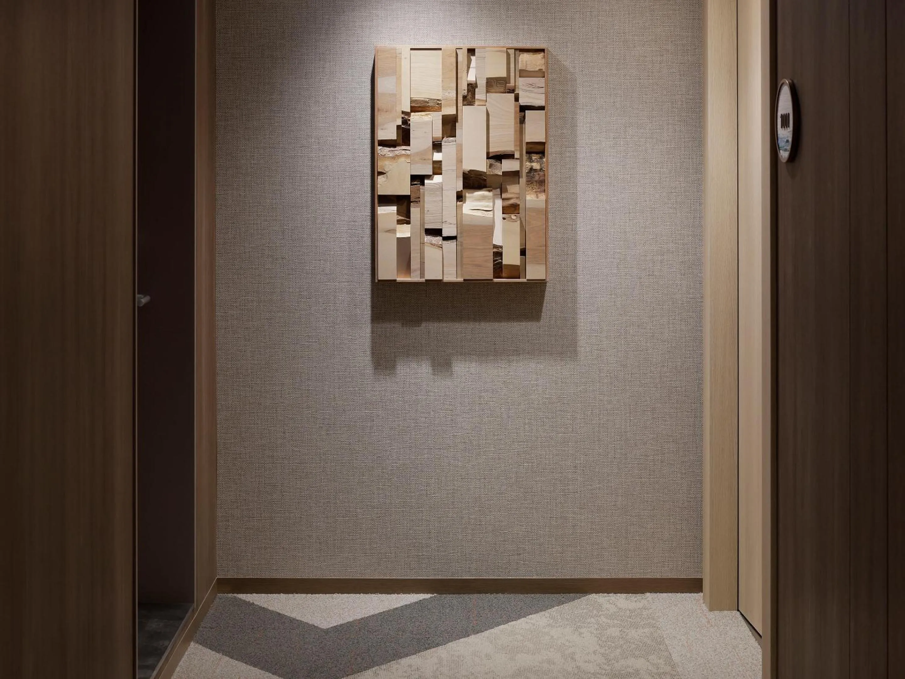 Decorative detail in Mitsui Garden Hotel Sapporo