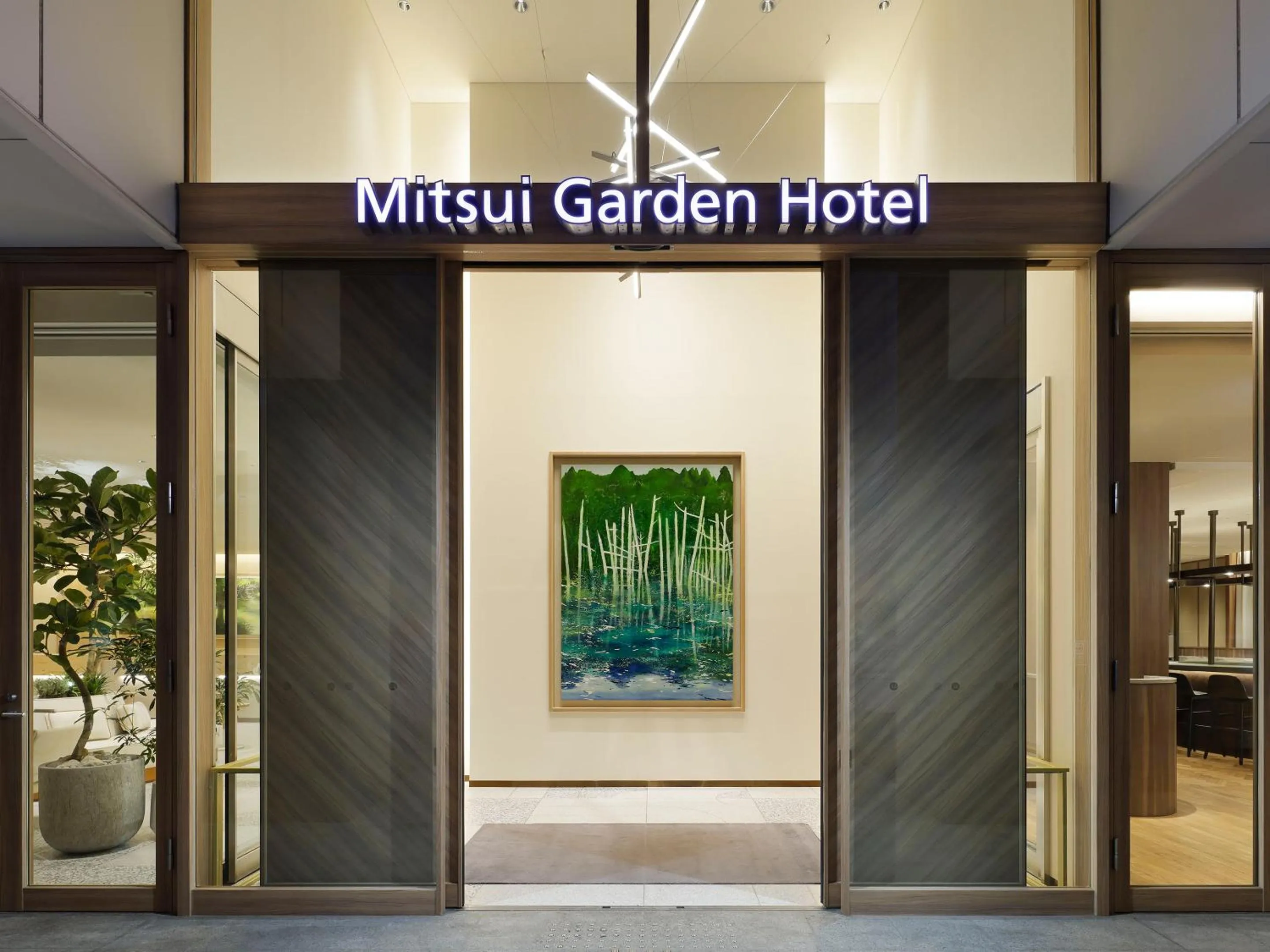 Facade/entrance in Mitsui Garden Hotel Sapporo