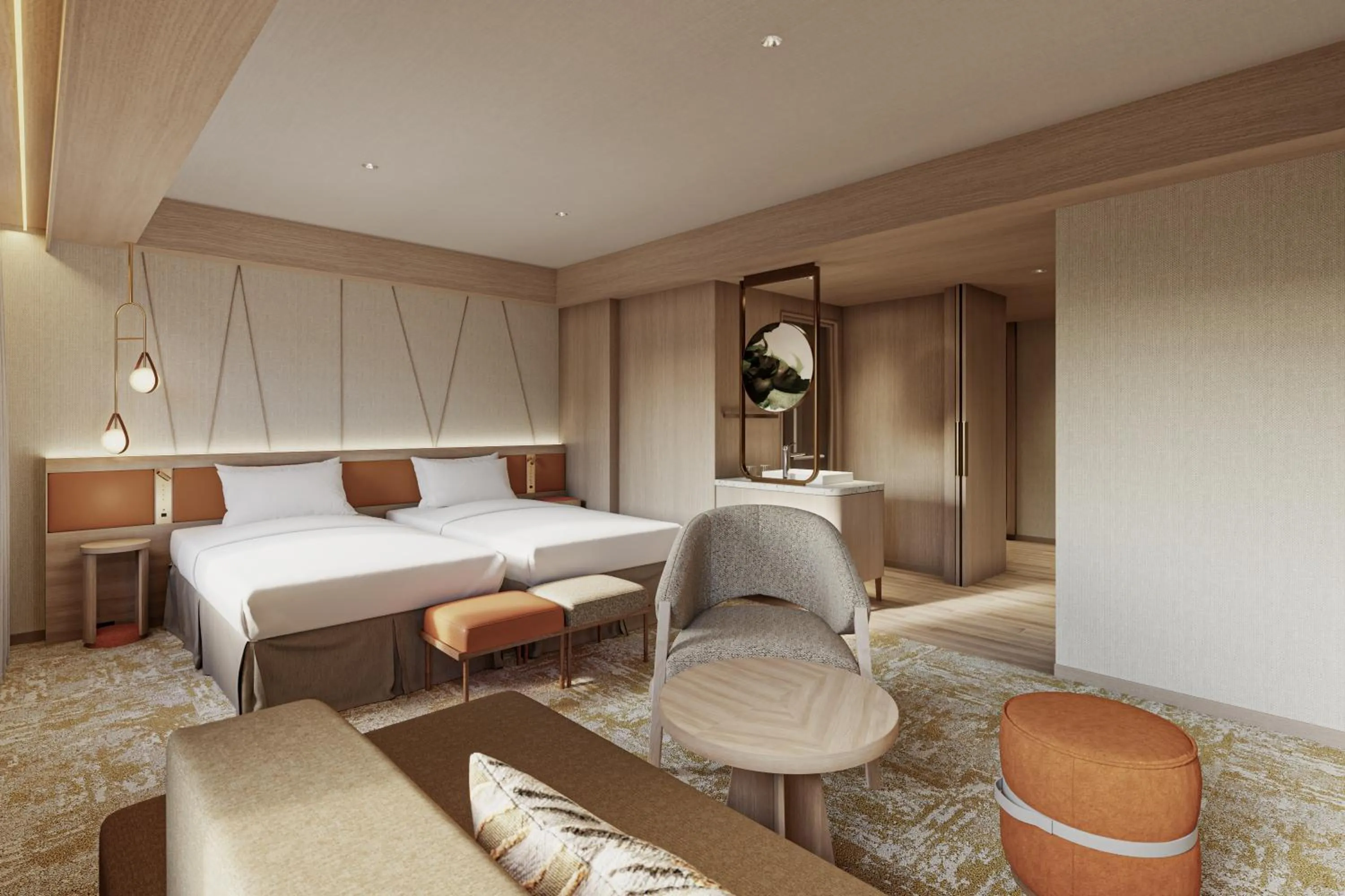 Photo of the whole room, Bed in Mitsui Garden Hotel Sapporo