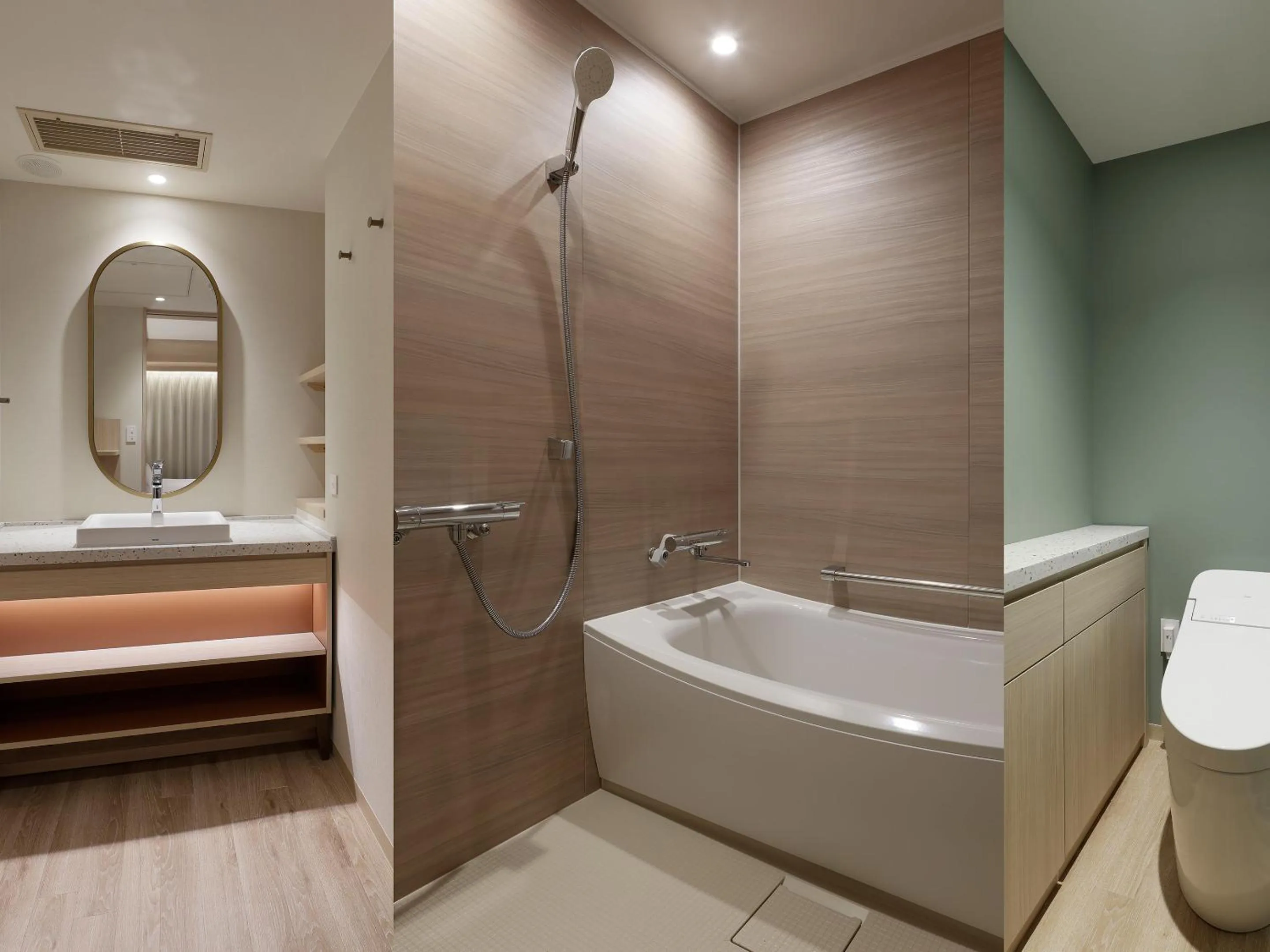 Bathroom, Bed in Mitsui Garden Hotel Sapporo